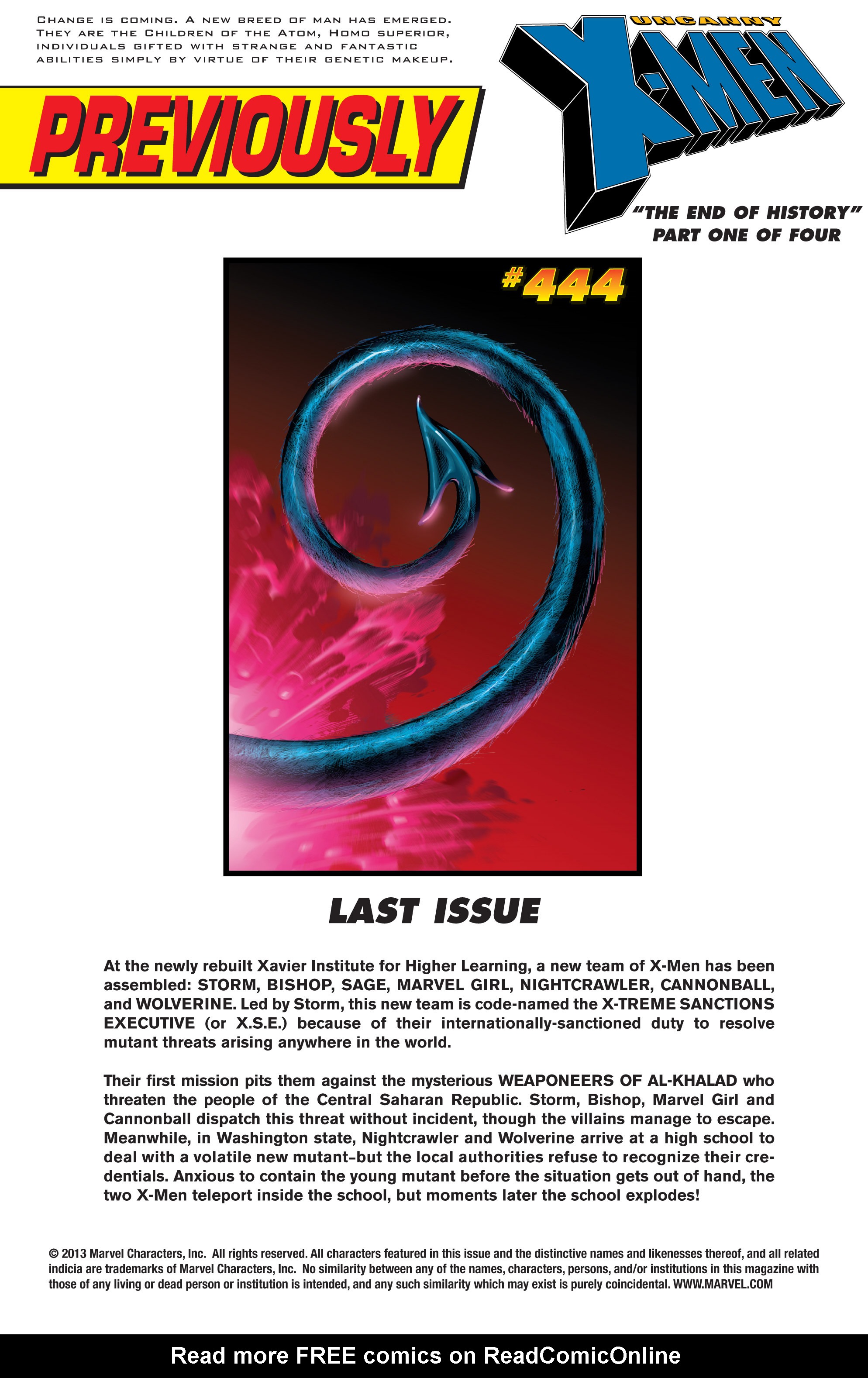 Read online Uncanny X-Men (1963) comic -  Issue #445 - 2