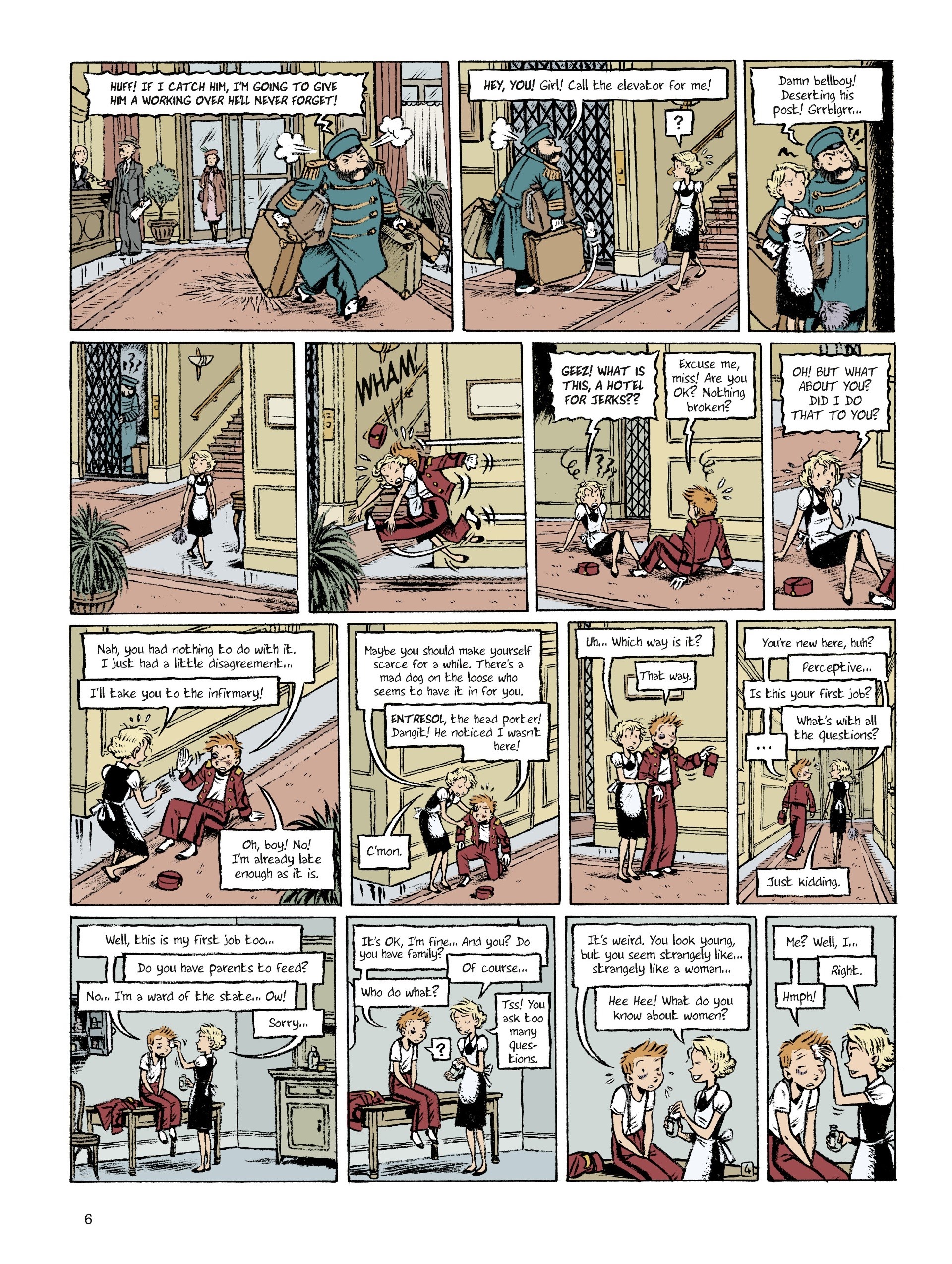 Read online Spirou: The Diary of a Naive Young Man comic -  Issue # TPB - 6