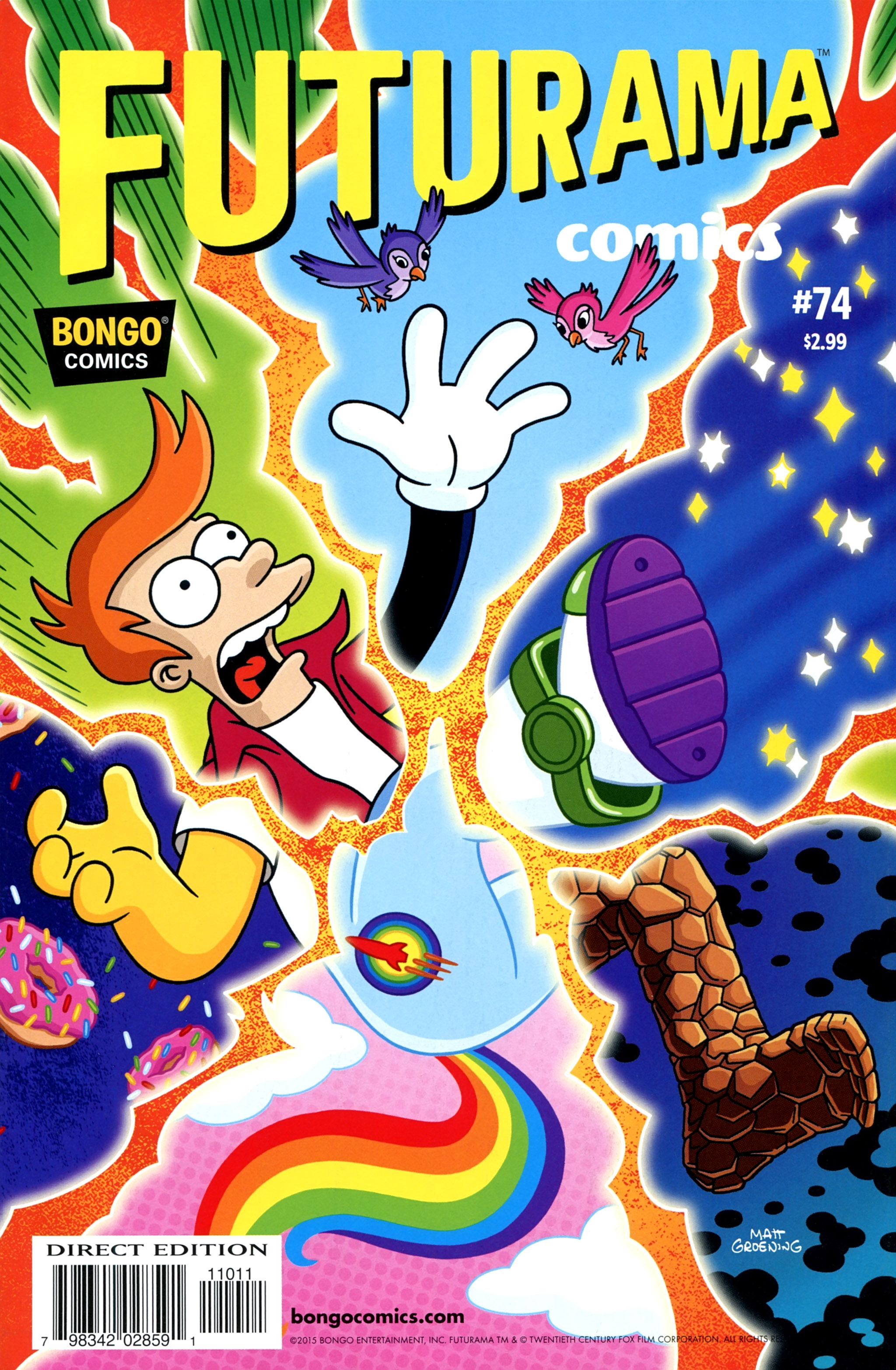 Read online Futurama Comics comic -  Issue #74 - 1