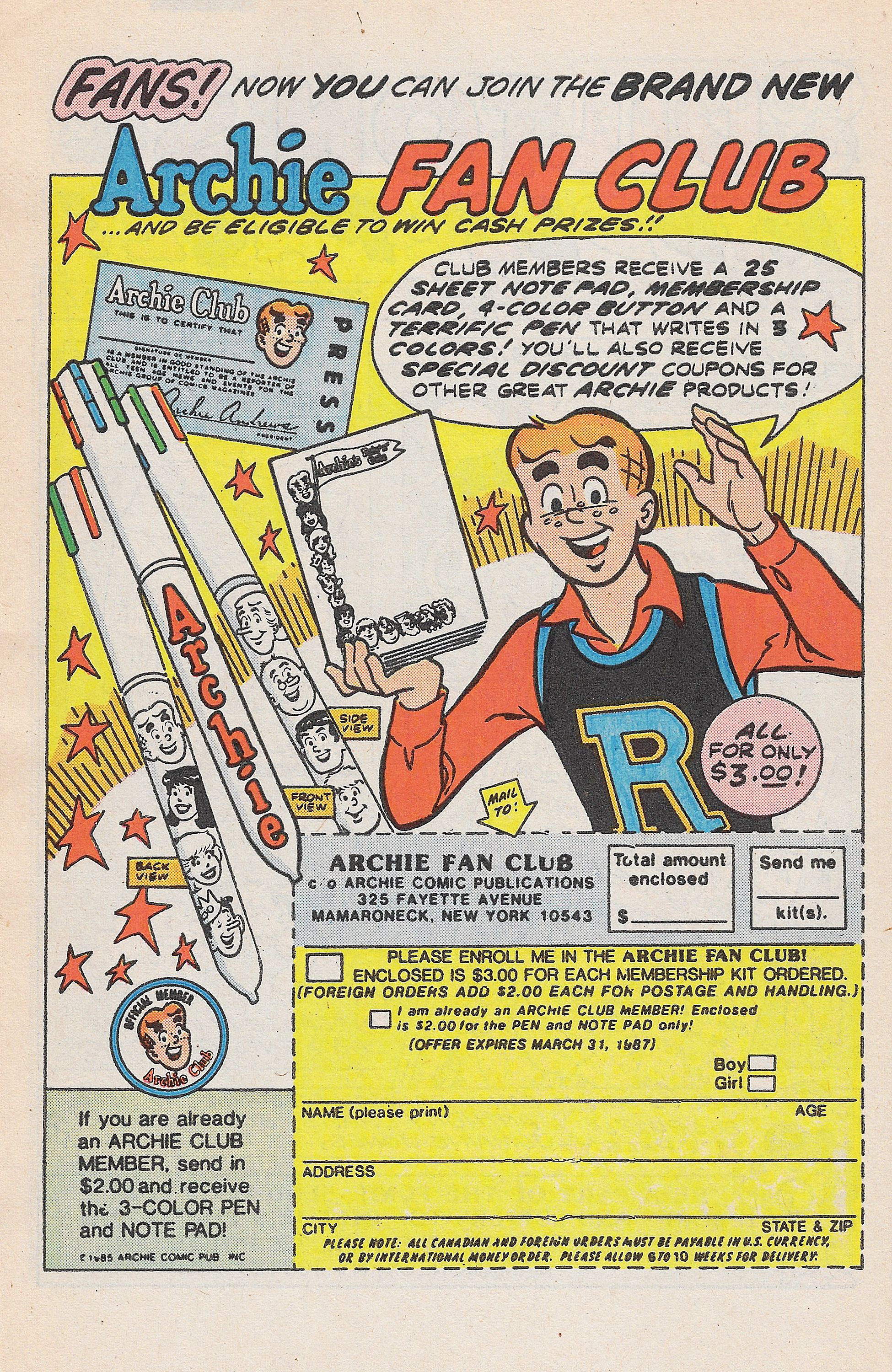 Read online Archie's Pals 'N' Gals (1952) comic -  Issue #186 - 28