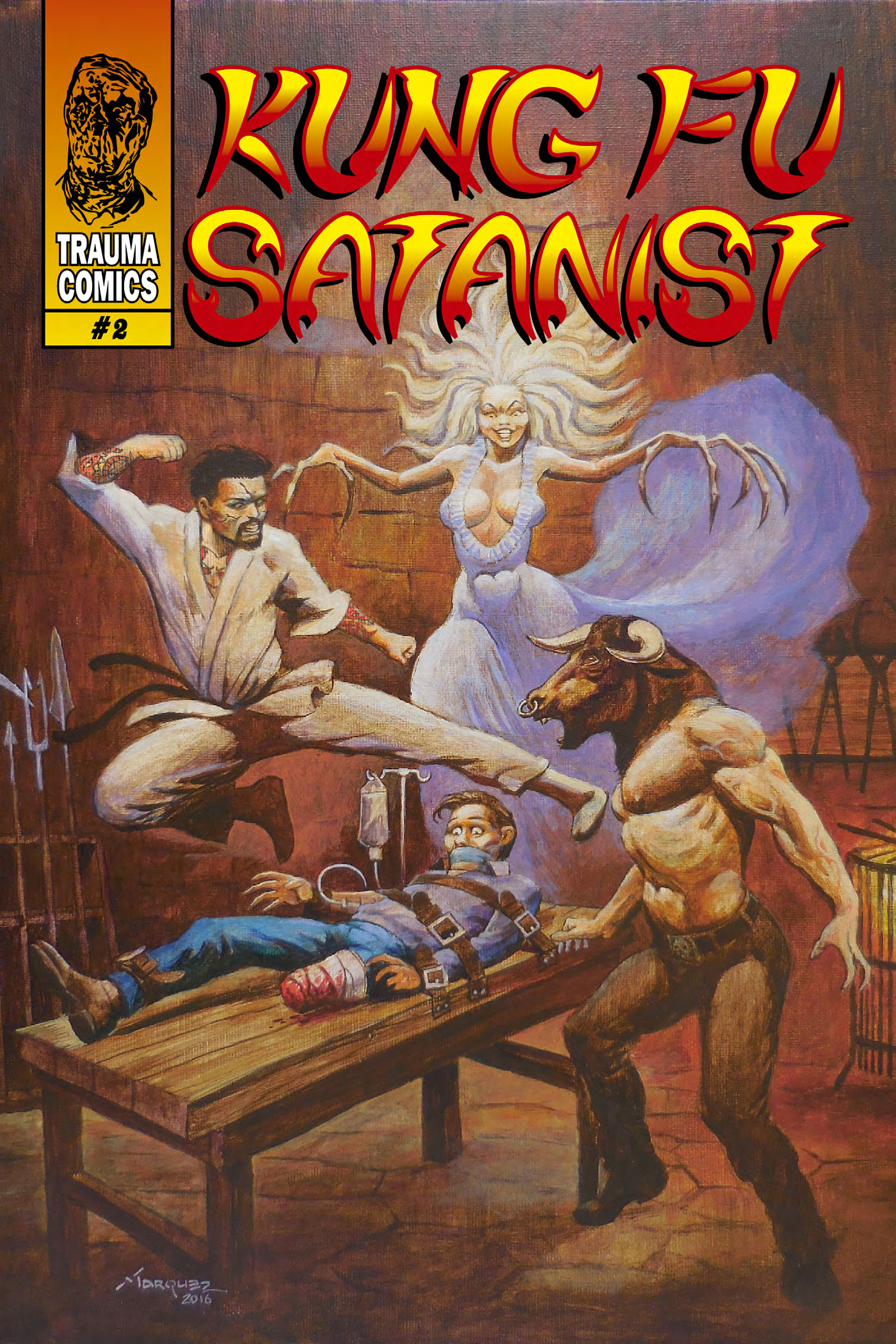 Read online Kung Fu Satanist comic -  Issue #2 - 1