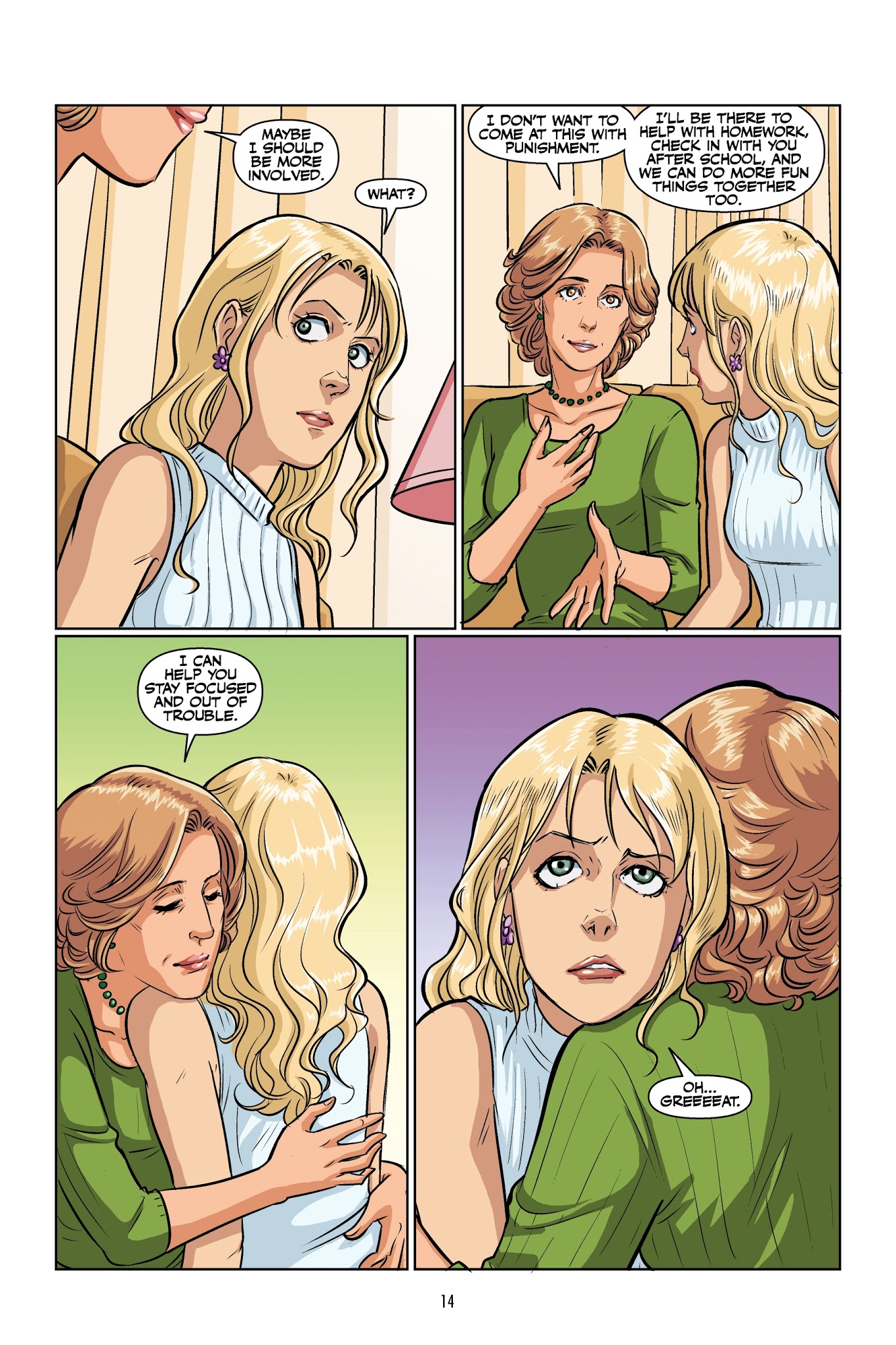 Read online Buffy: The High School Years–Parental Parasite comic -  Issue # TPB - 16