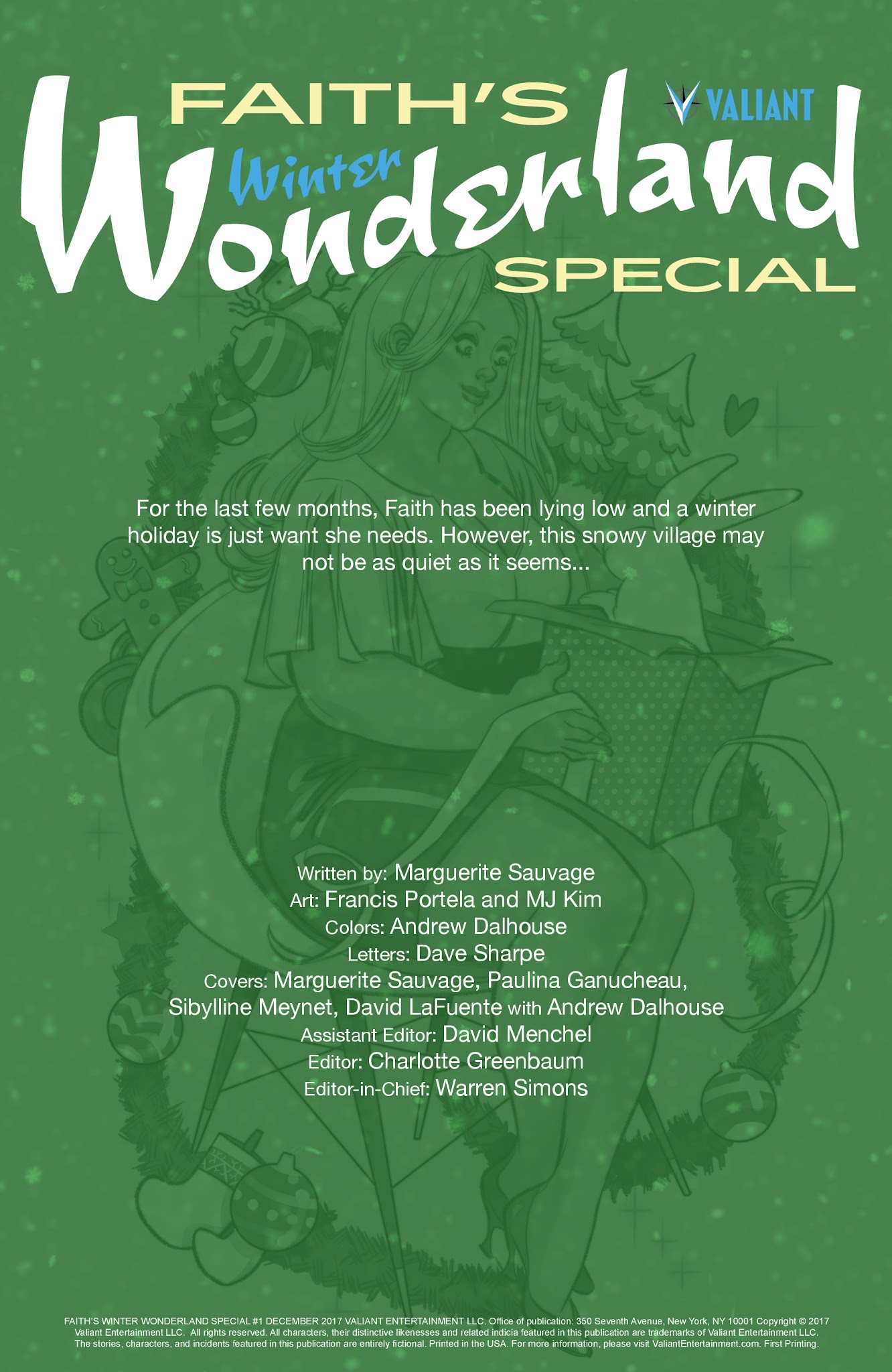 Read online Faith's Winter Wonderland Special comic -  Issue # Full - 2
