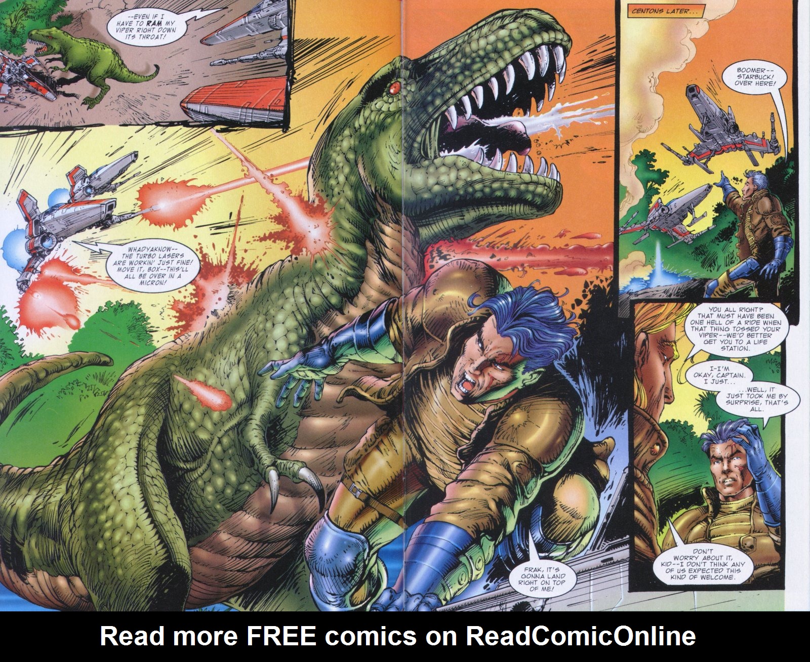 Read online Battlestar Galactica (1995) comic -  Issue #2 - 4