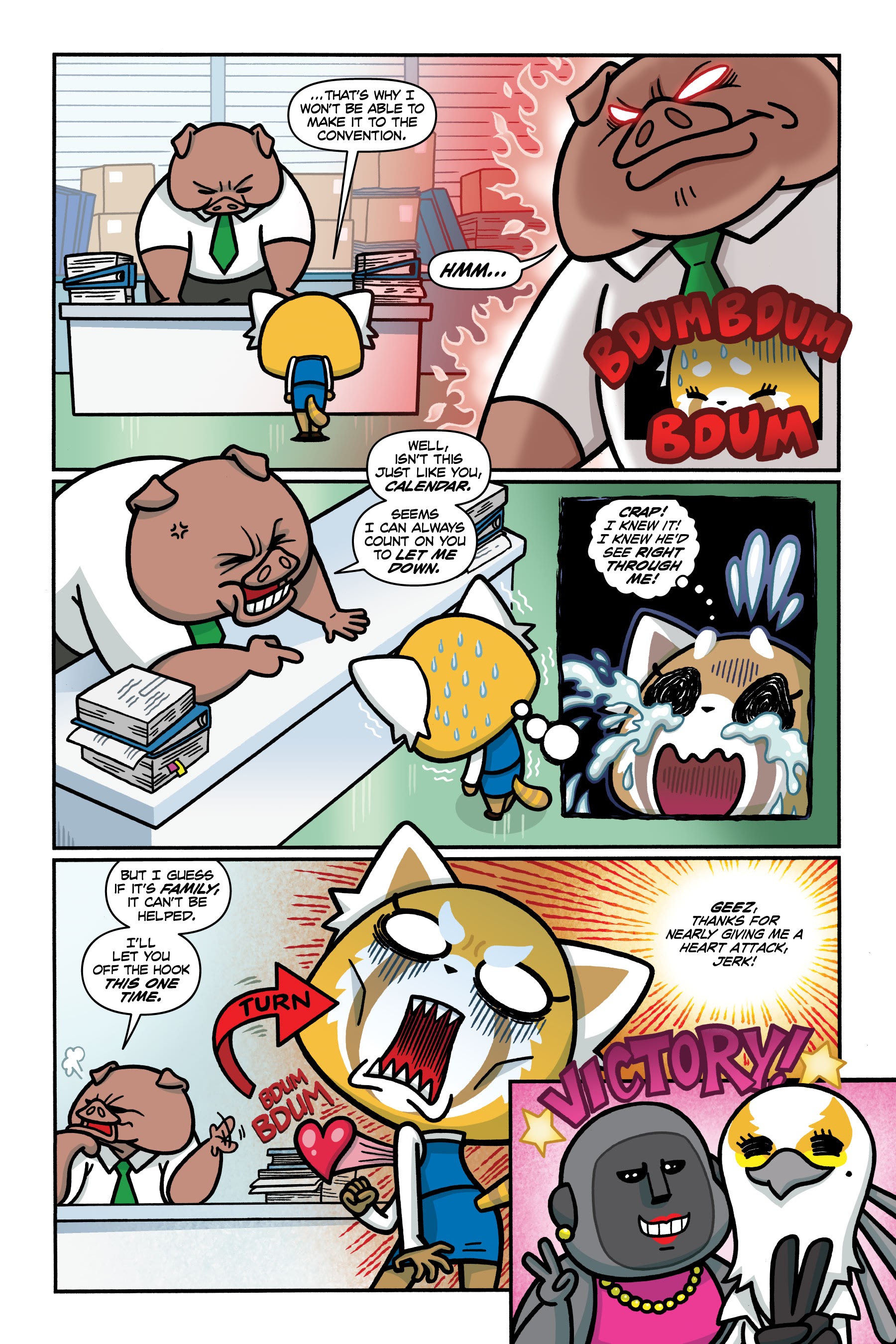 Read online Aggretsuko: Little Rei of Sunshine comic -  Issue # TPB - 24