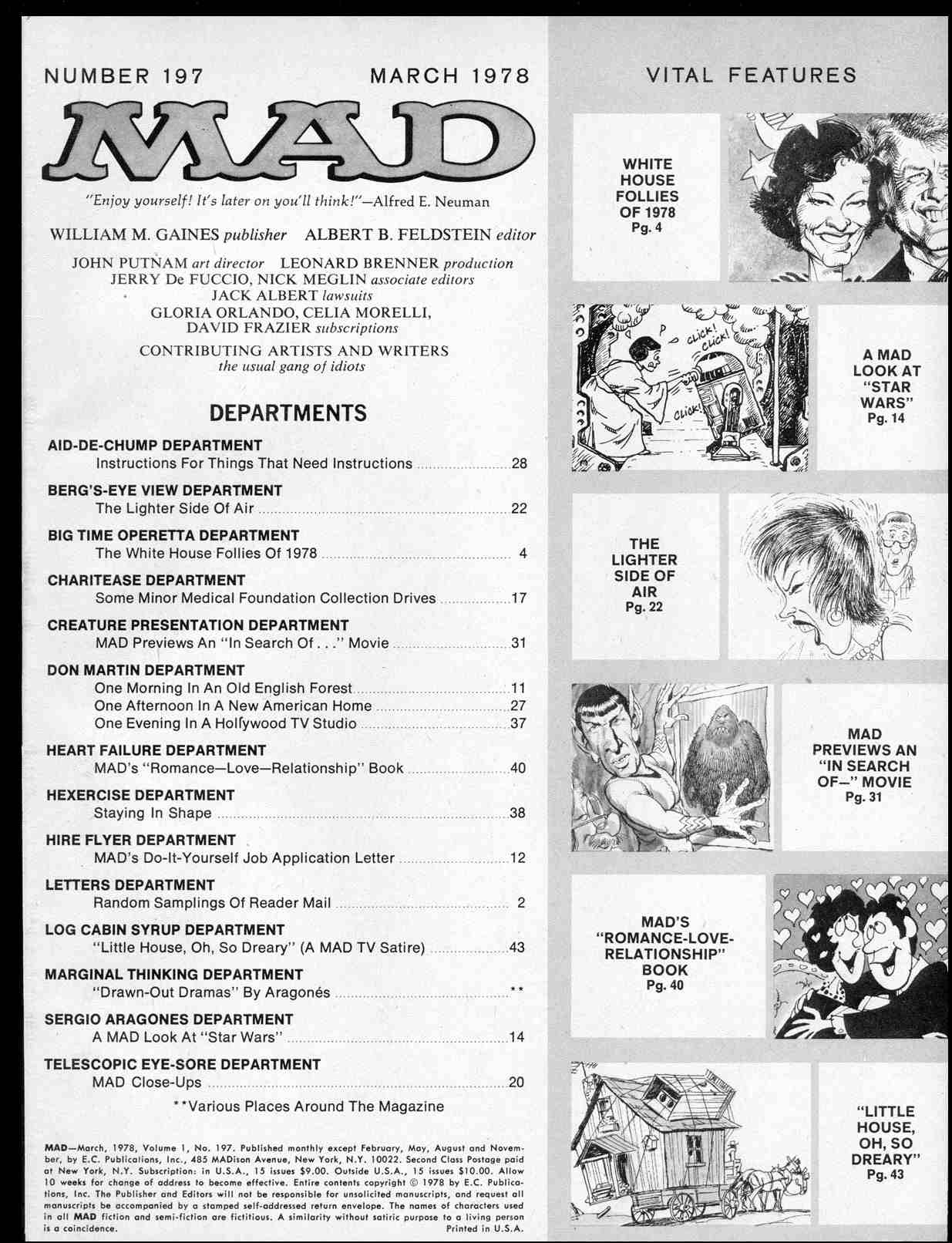 Read online MAD comic -  Issue #197 - 3