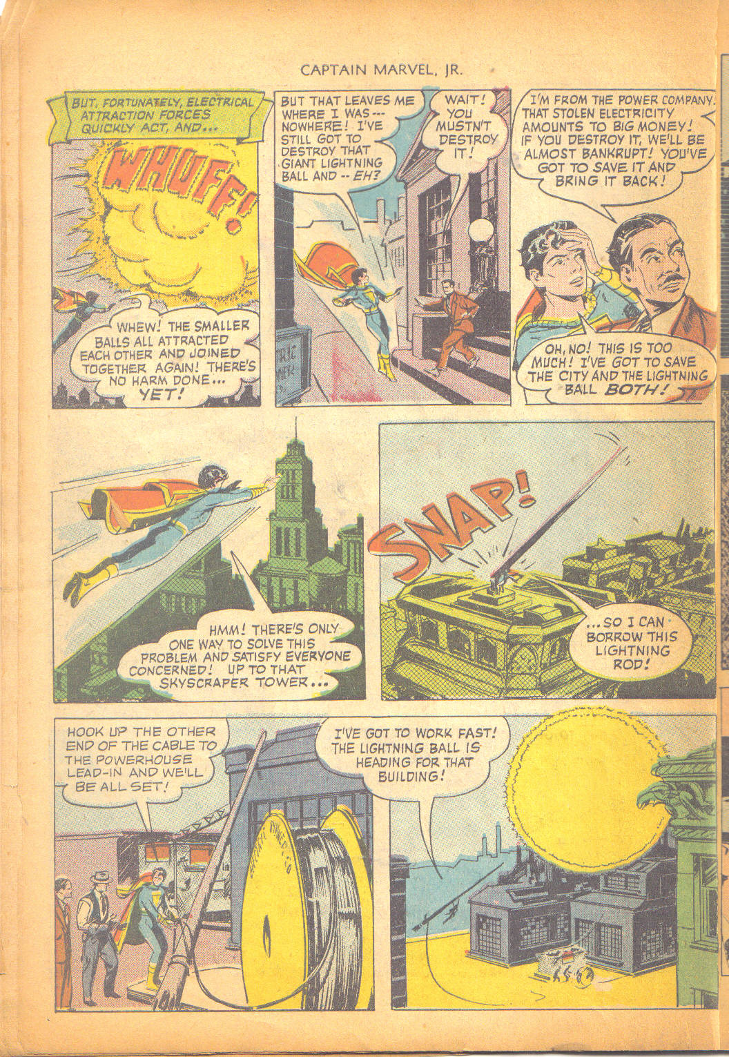 Read online Captain Marvel, Jr. comic -  Issue #95 - 9