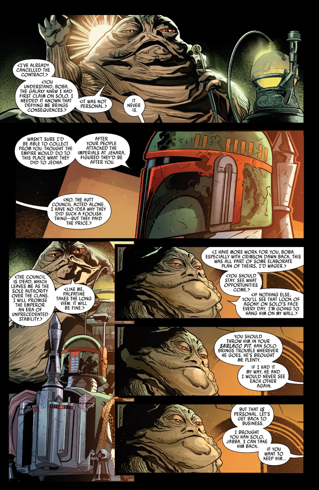 Star Wars: War of the Bounty Hunters issue 5 - Page 31