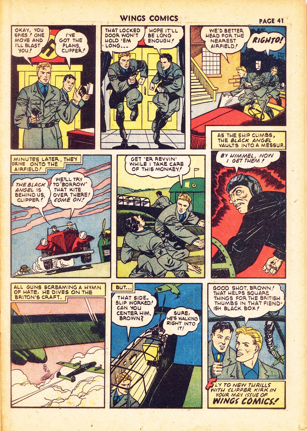 Read online Wings Comics comic -  Issue #20 - 43