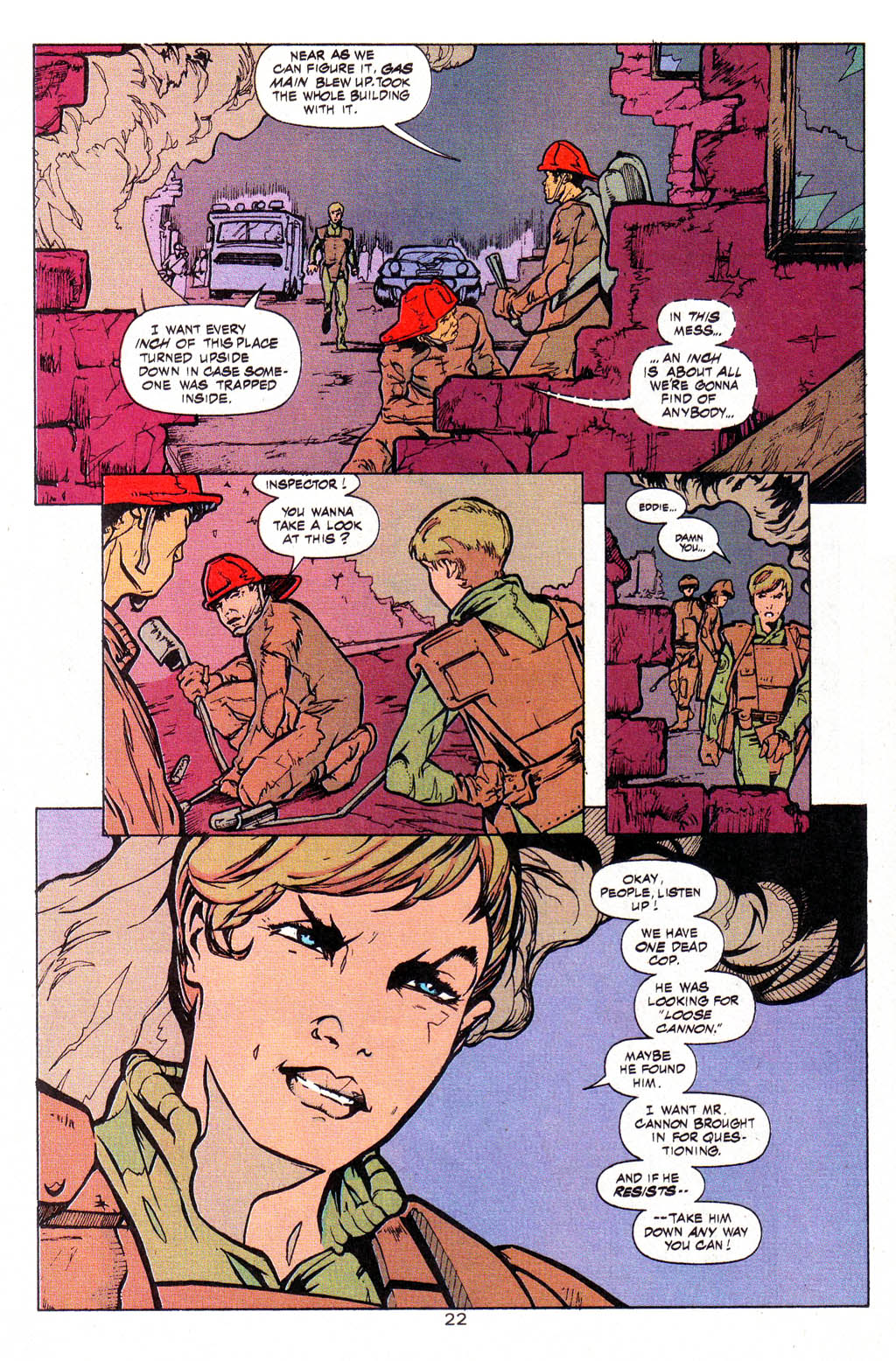 Read online Loose Cannon comic -  Issue #1 - 21