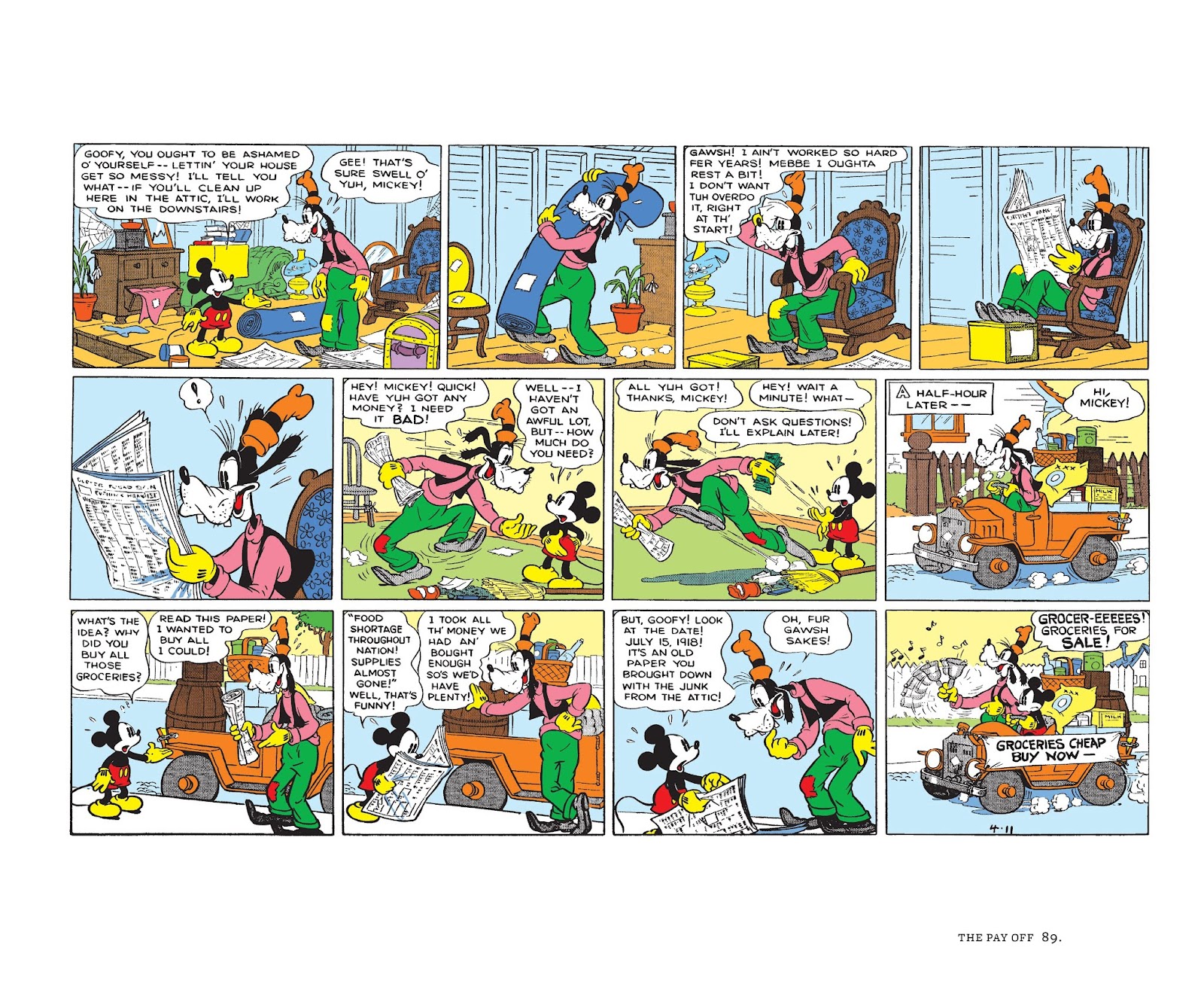 Walt Disney's Mickey Mouse Color Sundays issue TPB 2 (Part 1) - Page 89