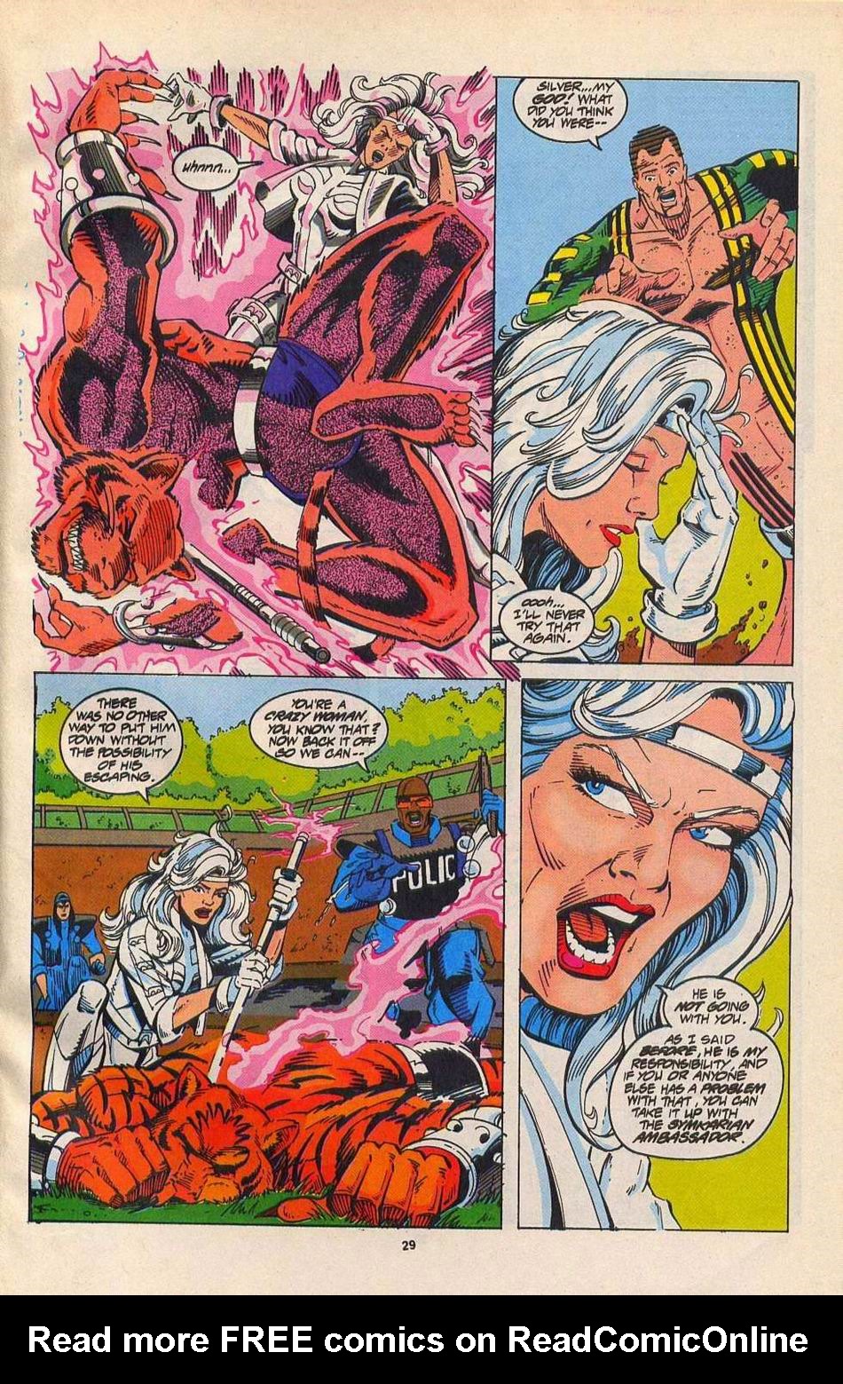 Read online Silver Sable and the Wild Pack comic -  Issue #27 - 22