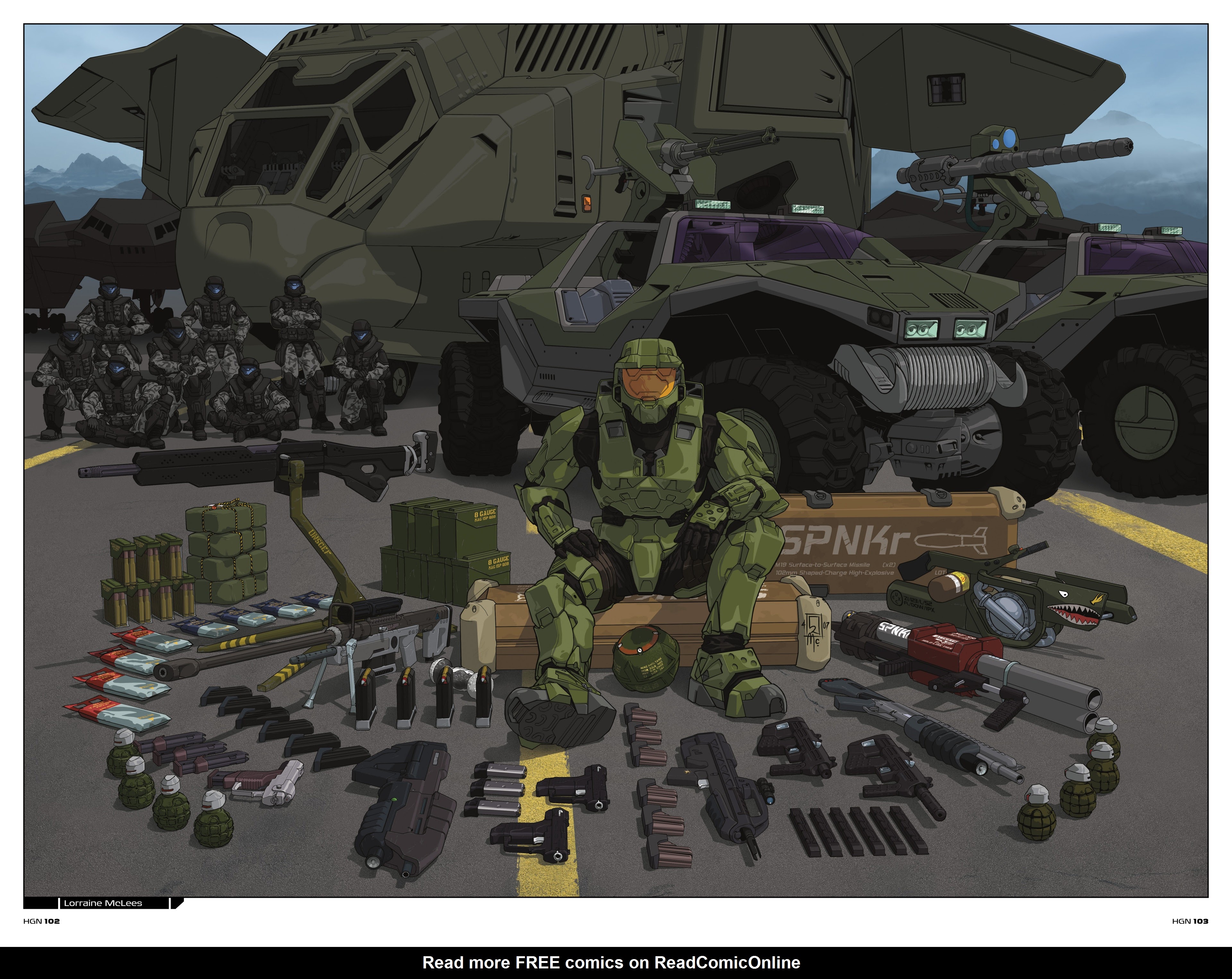 Read online Halo Graphic Novel (2021) comic -  Issue # TPB - 101