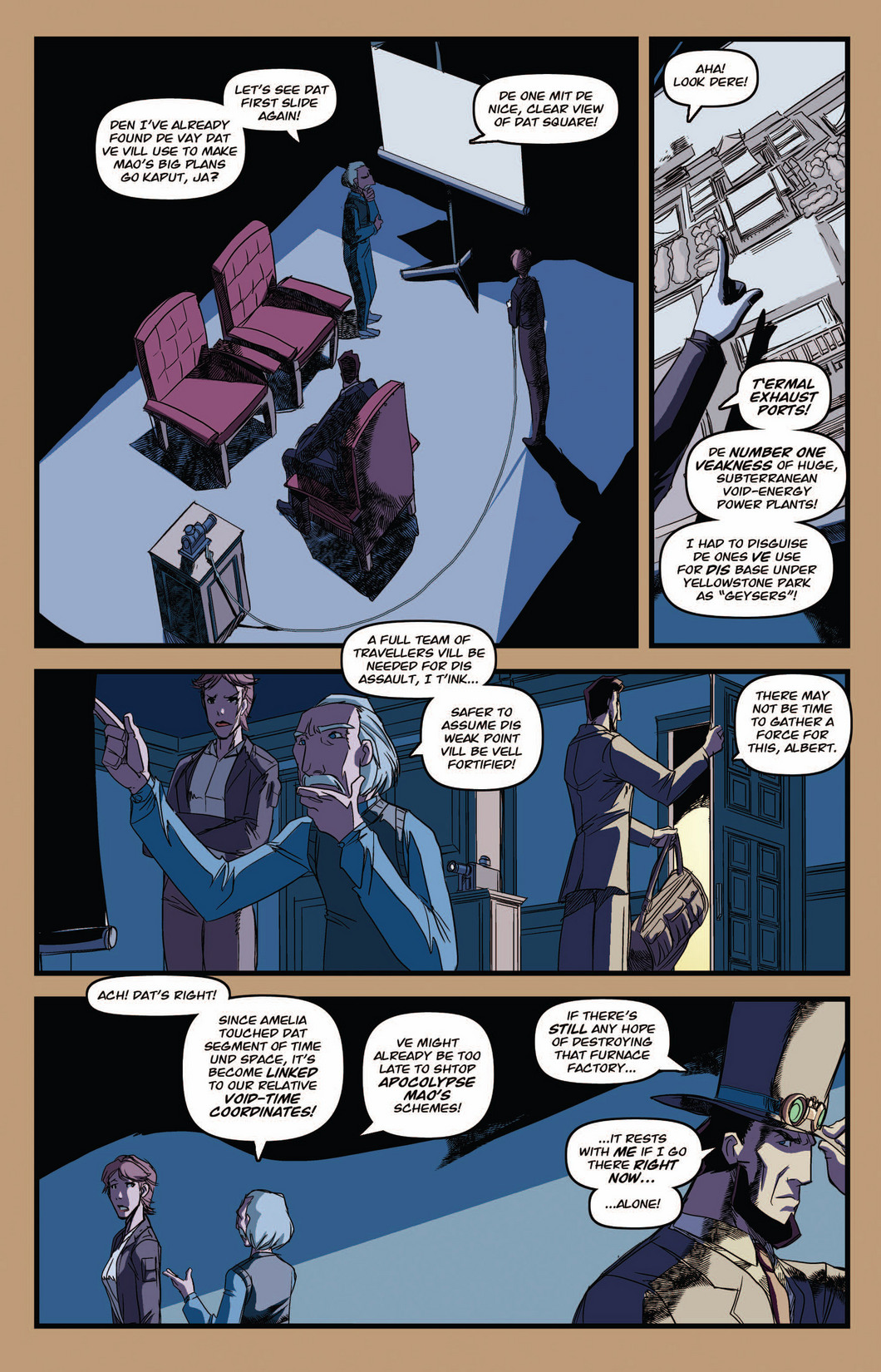 Read online Time Lincoln: Apocalypse Mao comic -  Issue # Full - 17