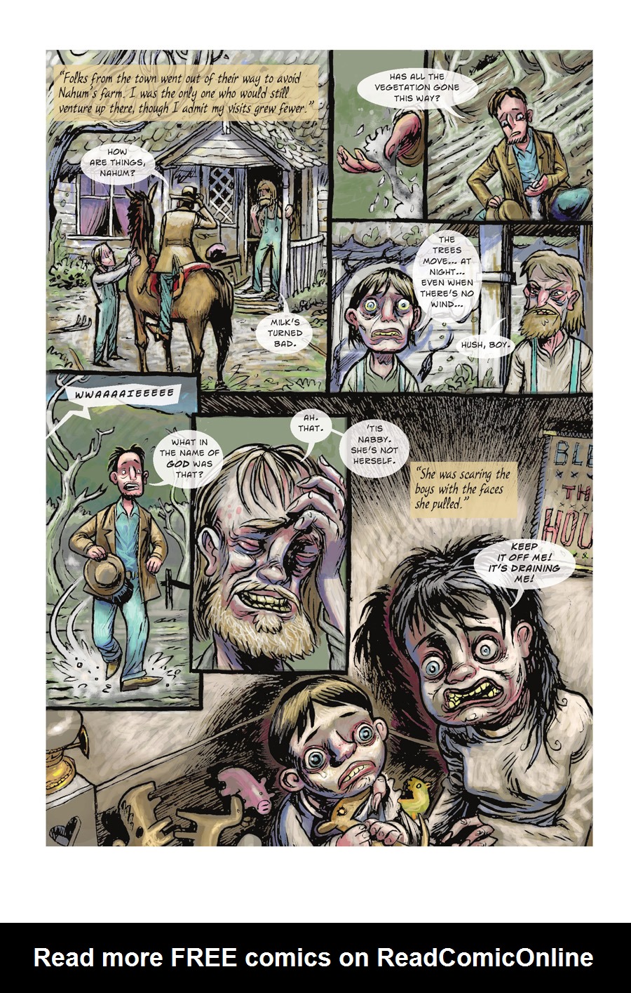 Read online The Lovecraft Anthology comic -  Issue # TPB 1 - 62