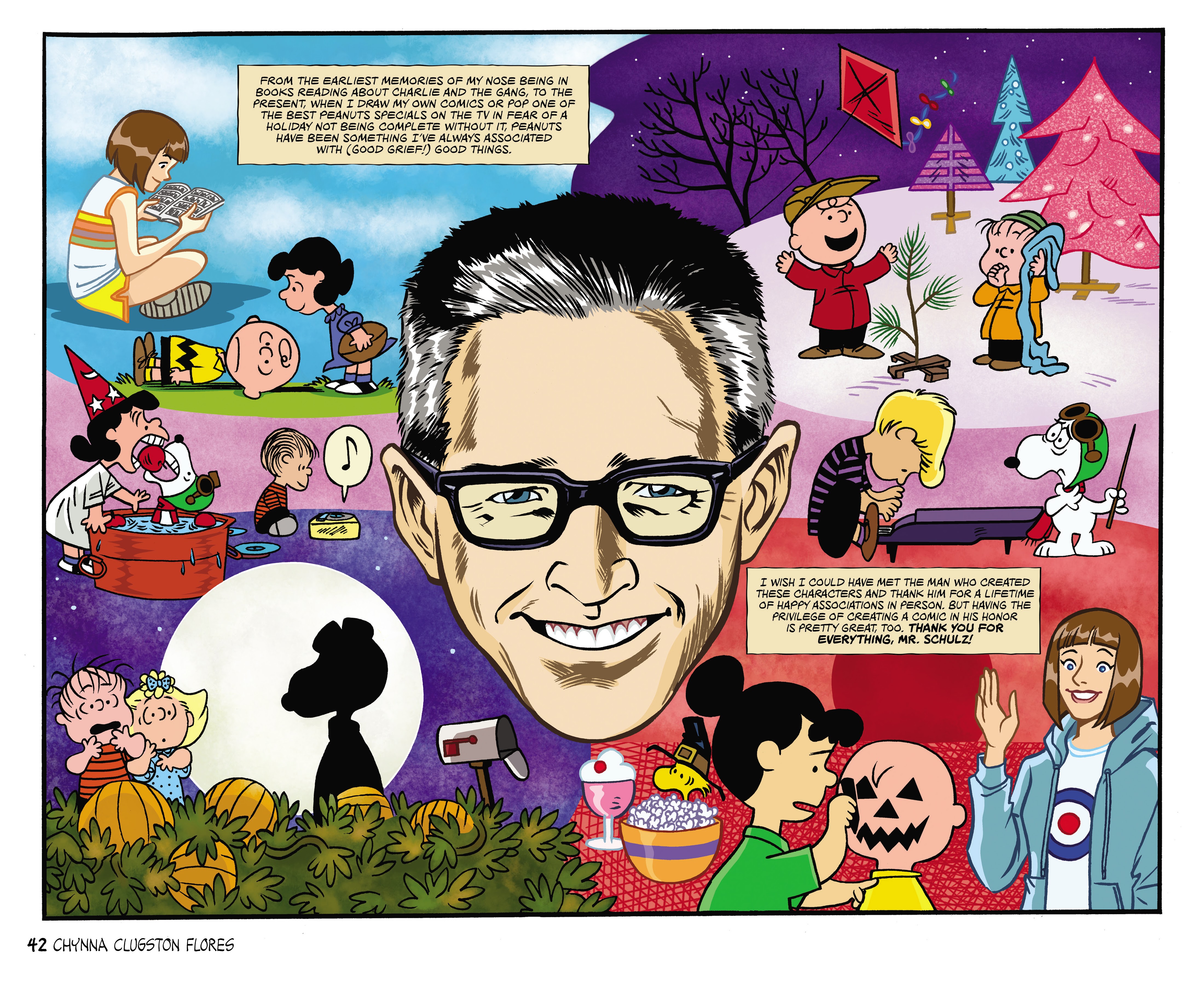 Read online Peanuts: A Tribute to Charles M. Schulz comic -  Issue # TPB (Part 1) - 44