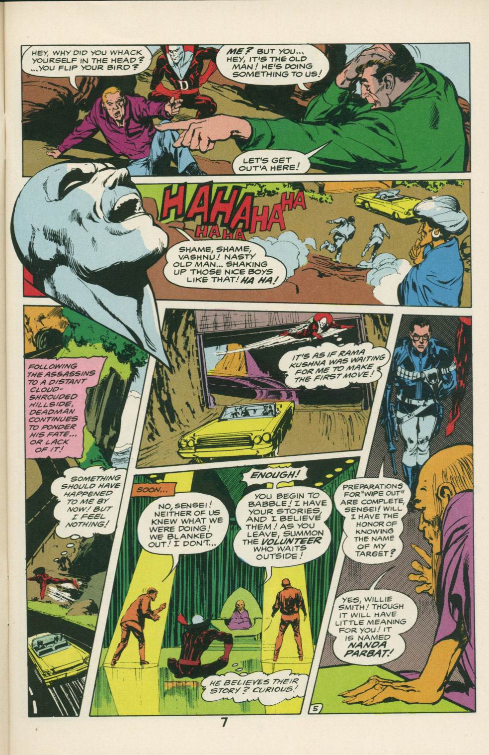 Read online Deadman (1985) comic -  Issue #7 - 7