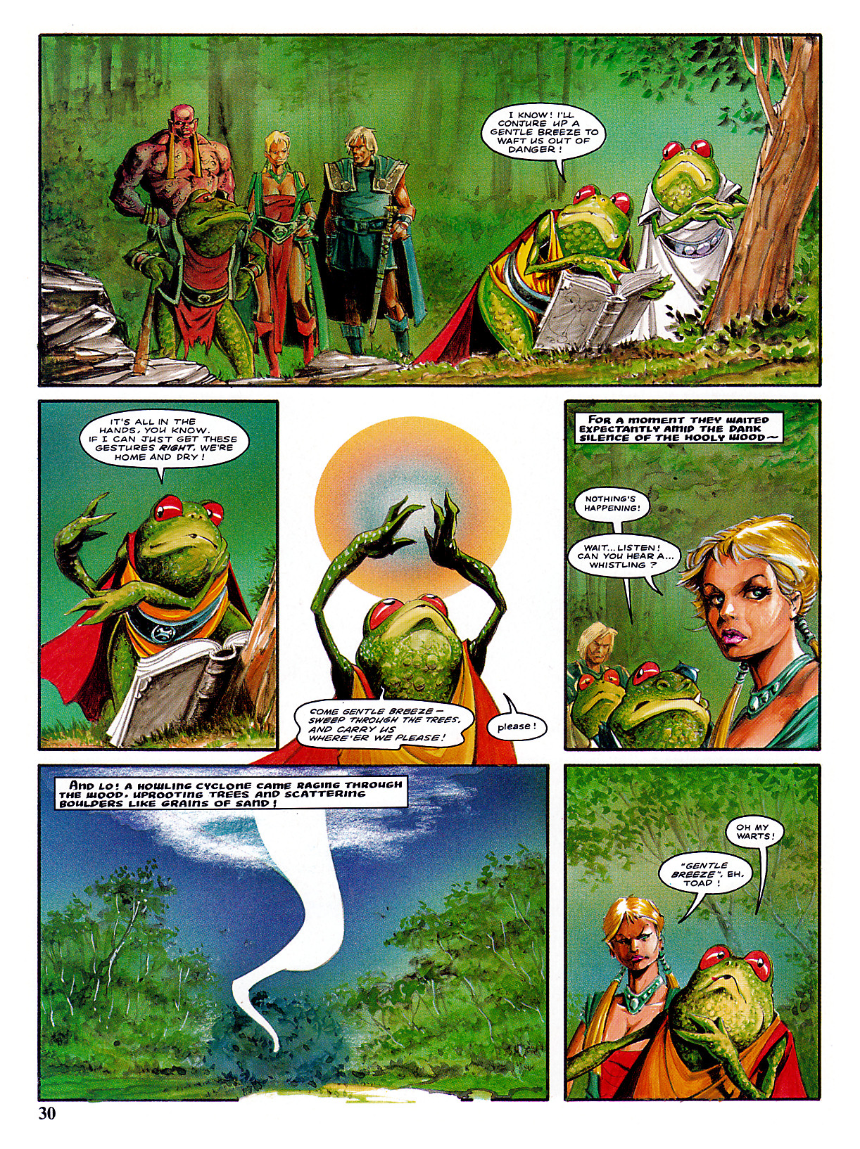 Read online Marvel Graphic Novel comic -  Issue #3 - The Chronicles of Genghis Grimtoad - 30