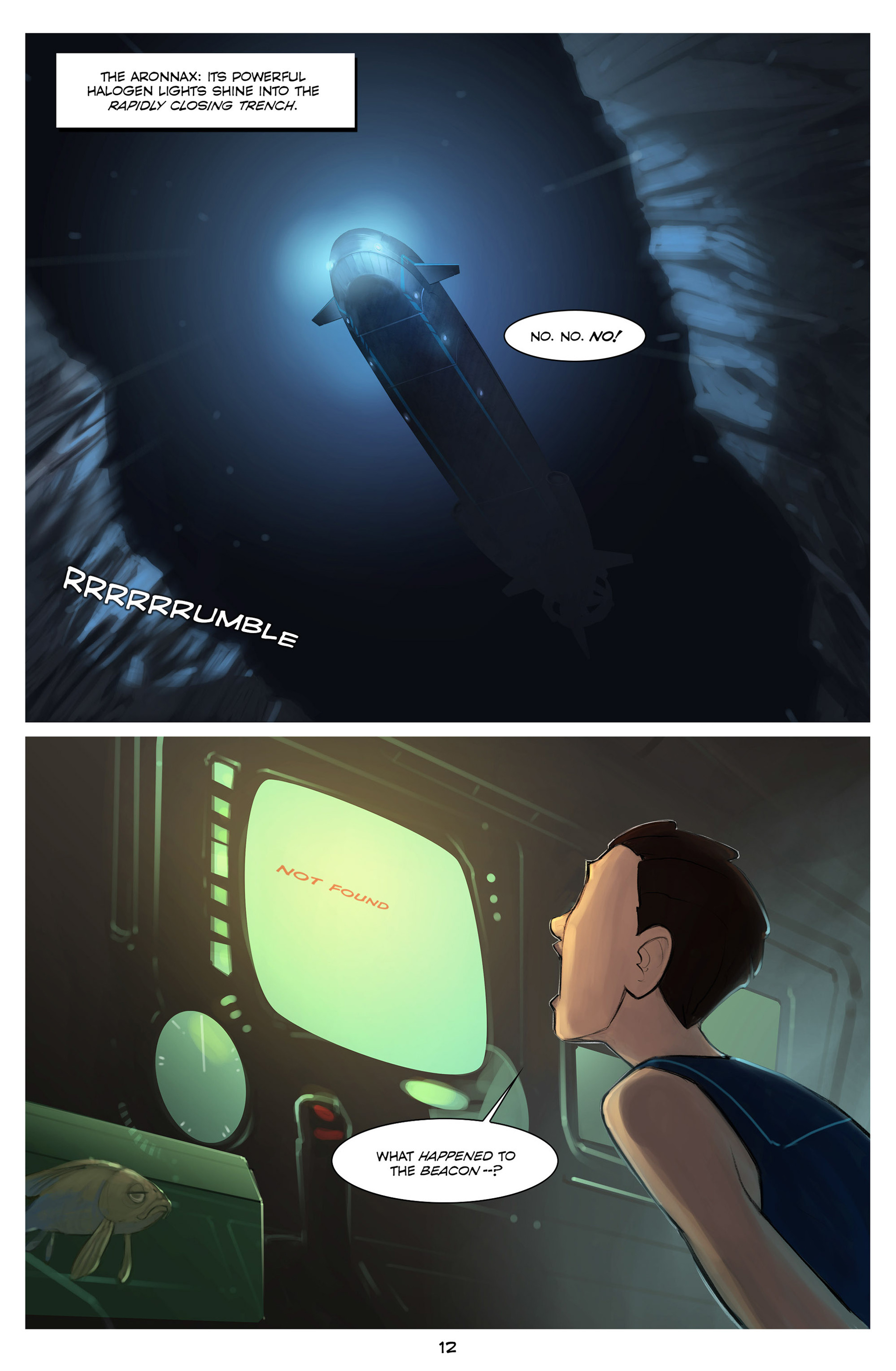 Read online The Deep: Here Be Dragons comic -  Issue #3 - 13