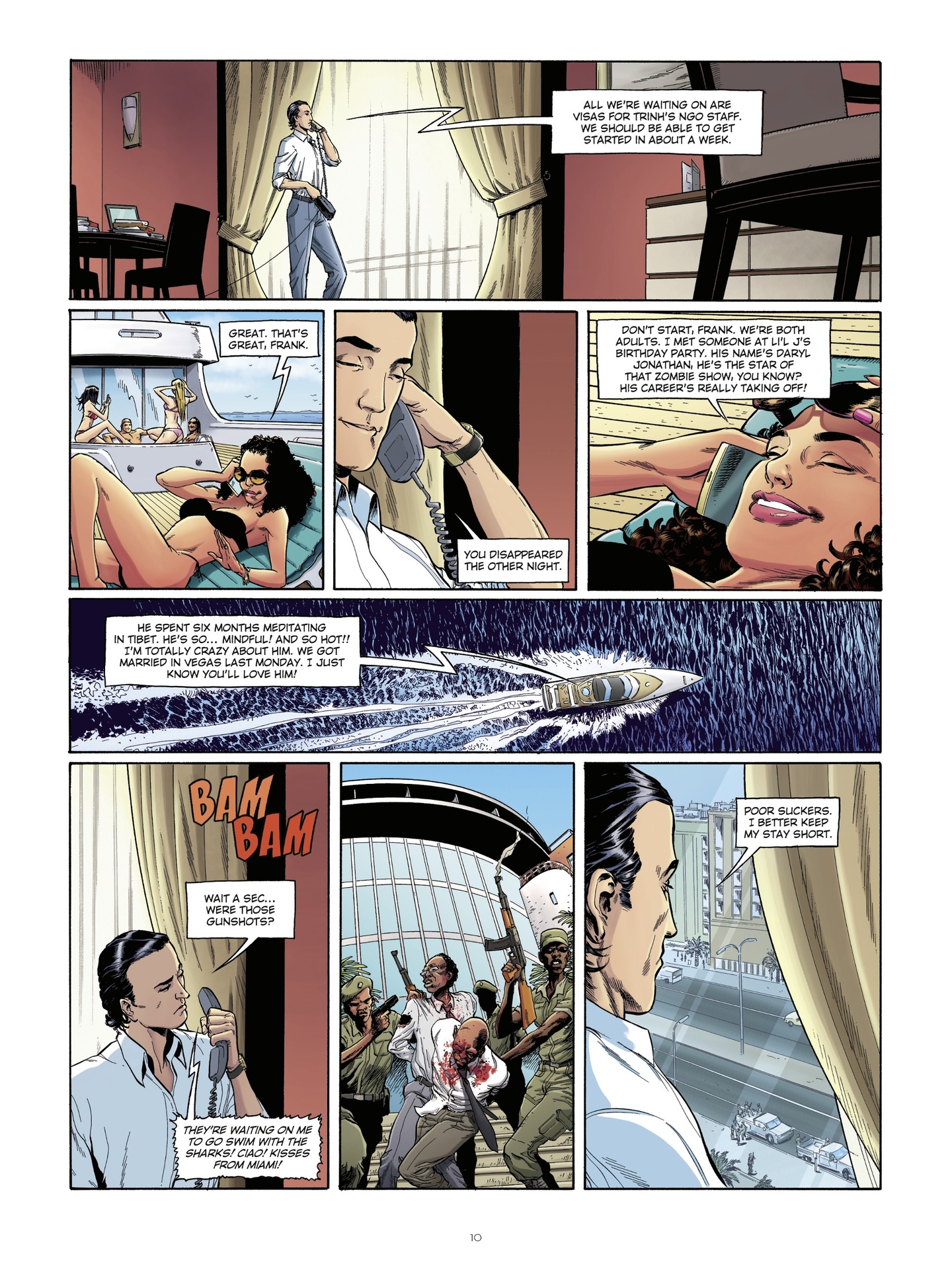 Read online Hedge Fund comic -  Issue #5 - 9