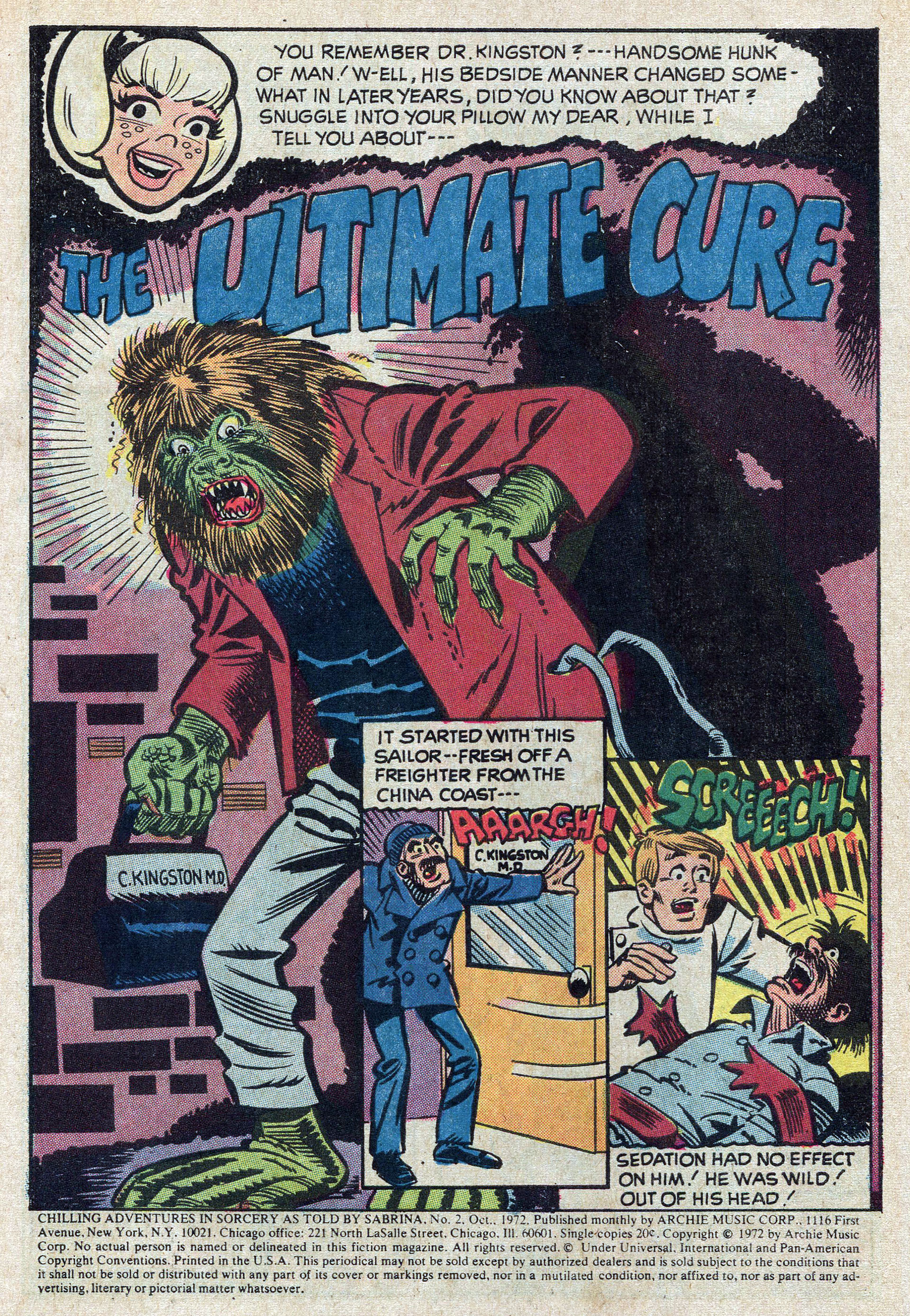 Read online Chilling Adventures In Sorcery (1973) comic -  Issue #2 - 3