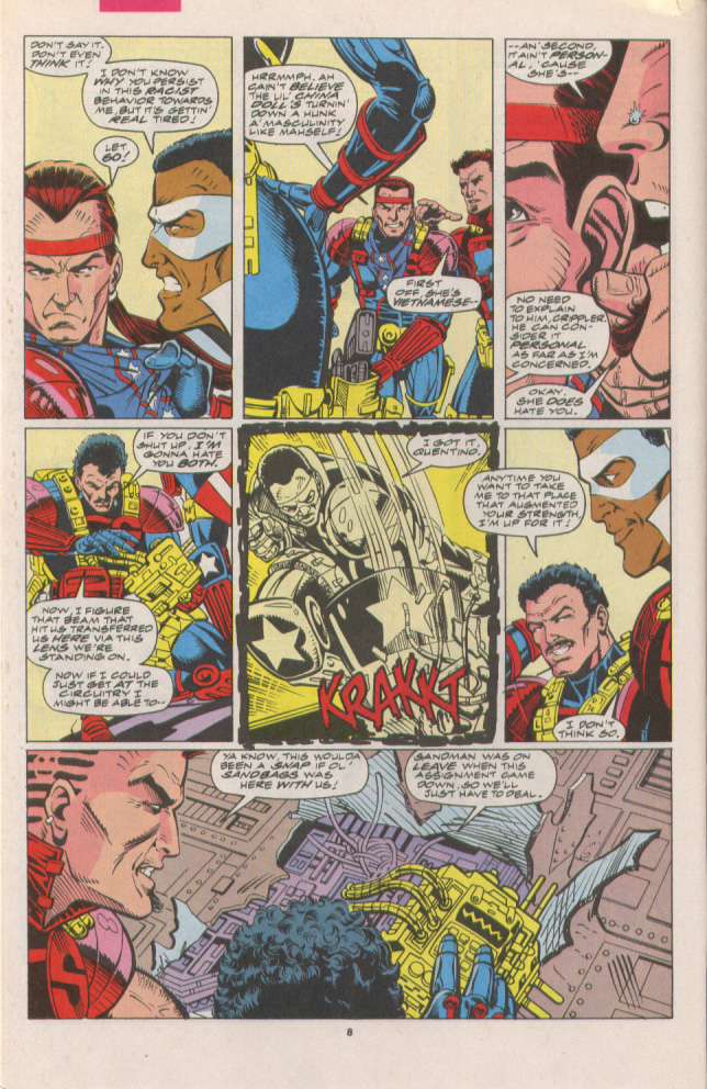 Read online Silver Sable and the Wild Pack comic -  Issue #7 - 9