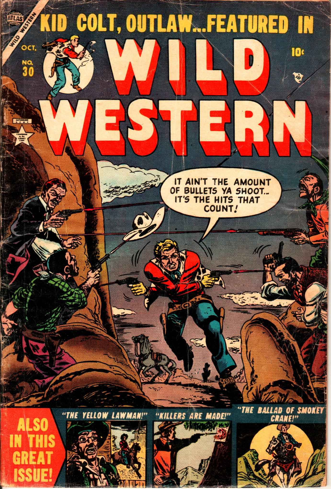 Read online Wild Western comic -  Issue #30 - 1