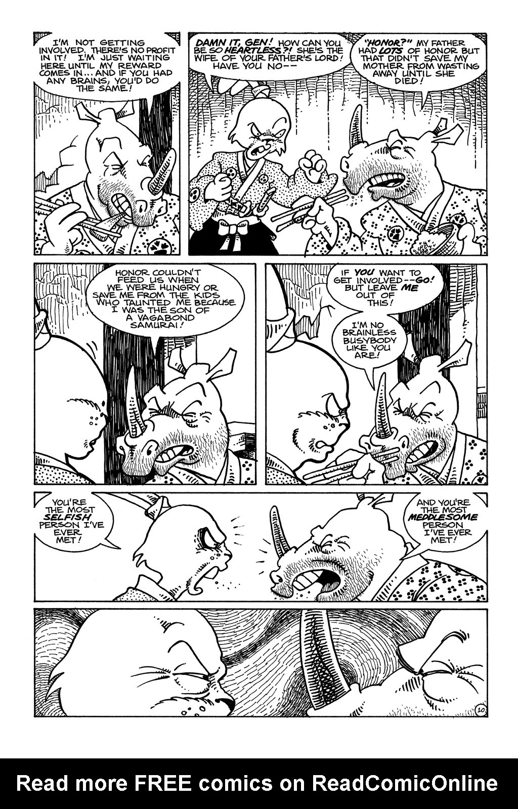 Read online Usagi Yojimbo (1987) comic -  Issue #35 - 12