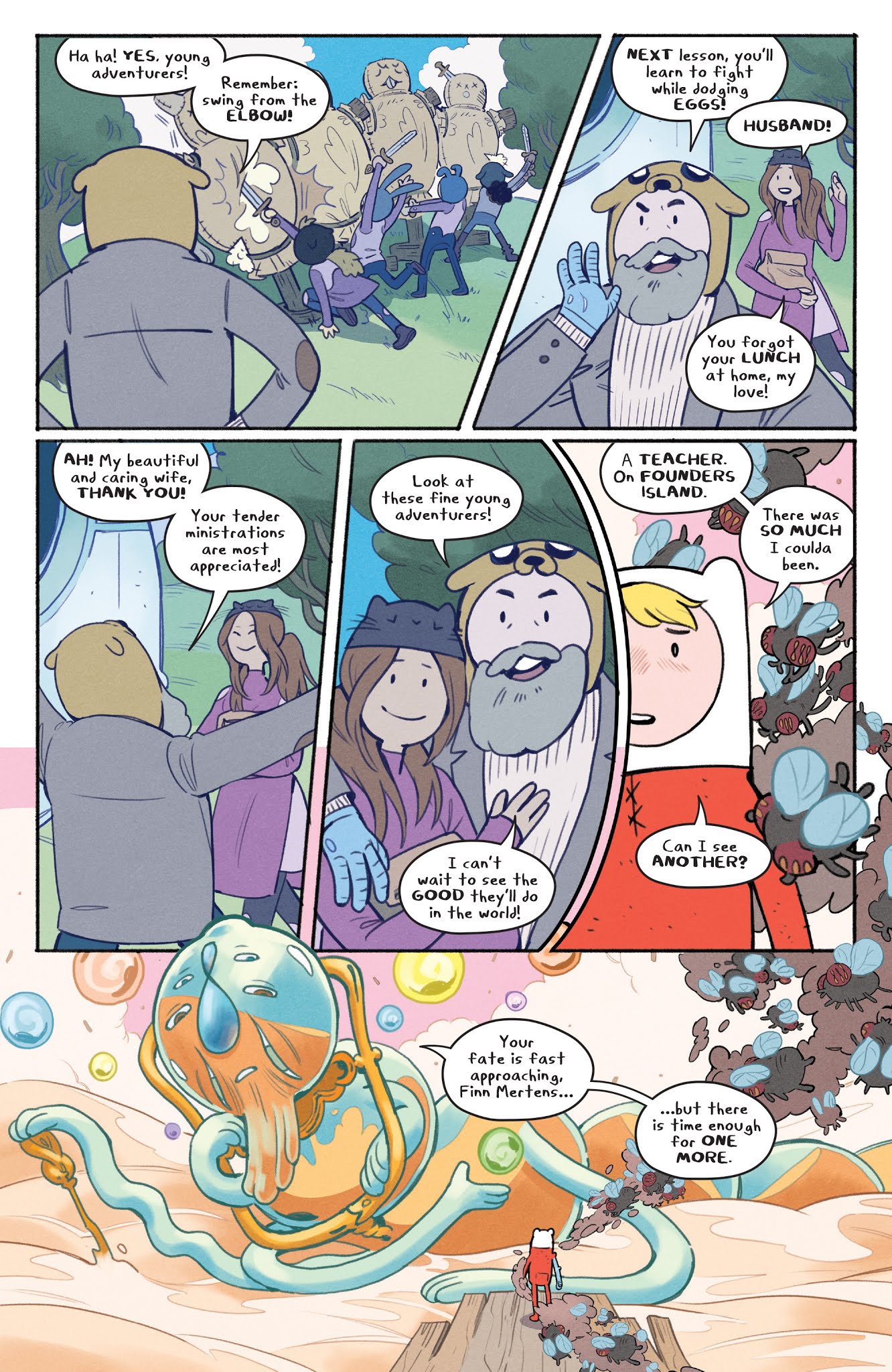 Read online Adventure Time: Beginning of the End comic -  Issue #3 - 11