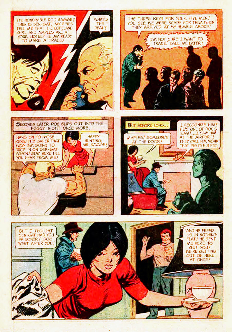 Read online Doc Savage (1966) comic -  Issue # Full - 18