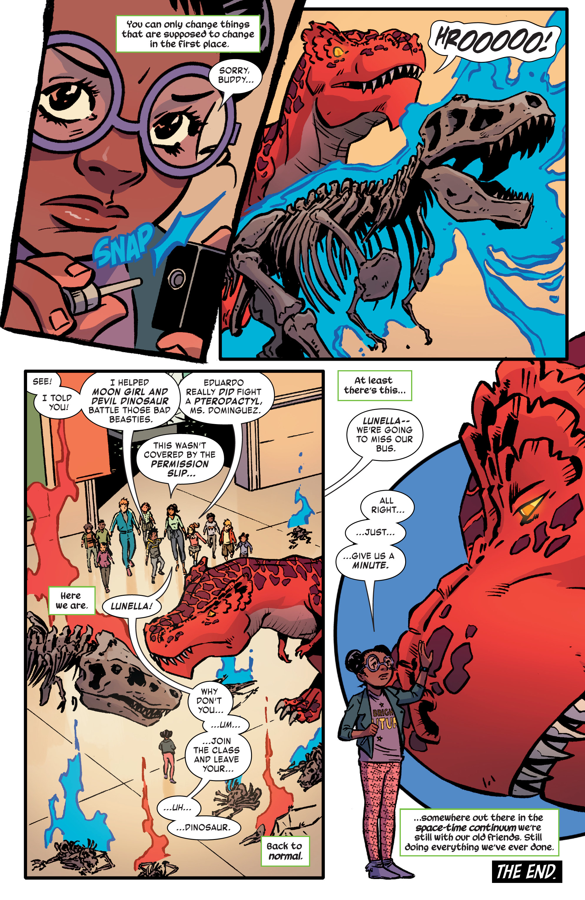 Read online Moon Girl And Devil Dinosaur comic -  Issue #45 - 22