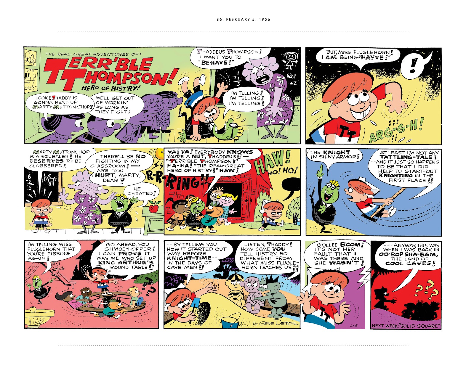 Real-Great Adventures of Terr'ble Thompson! Hero of Hist'ry! issue TPB - Page 87