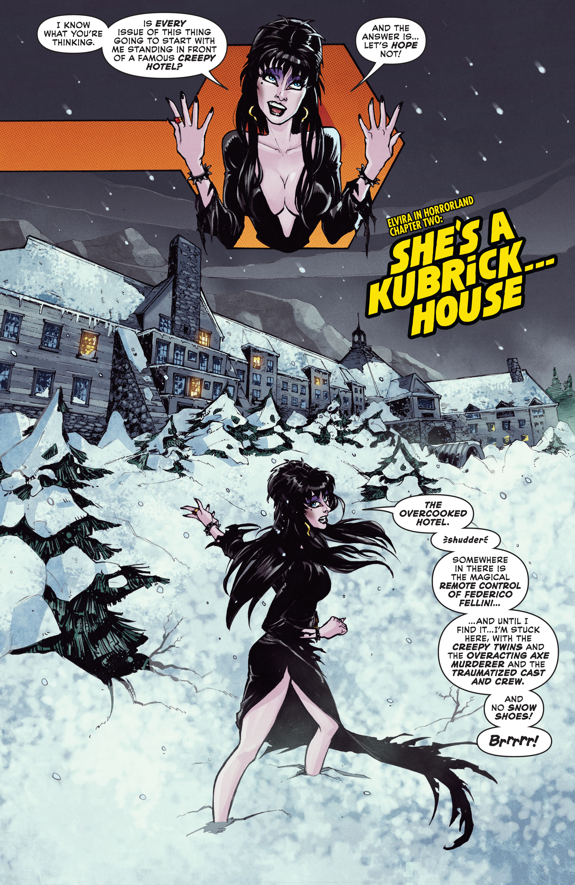 Read online Elvira in Horrorland comic -  Issue #2 - 6