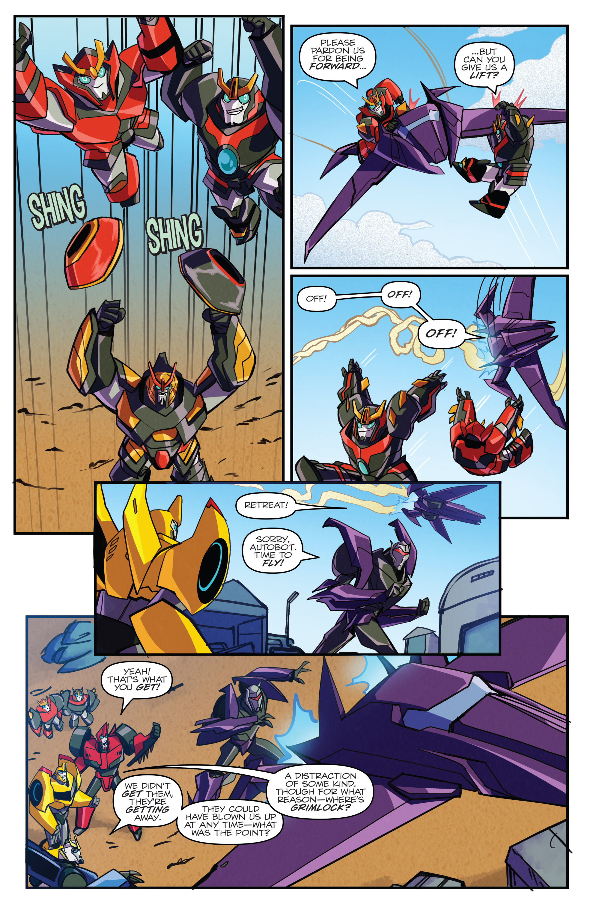 Read online Transformers: Robots In Disguise (2015) comic -  Issue #5 - 22