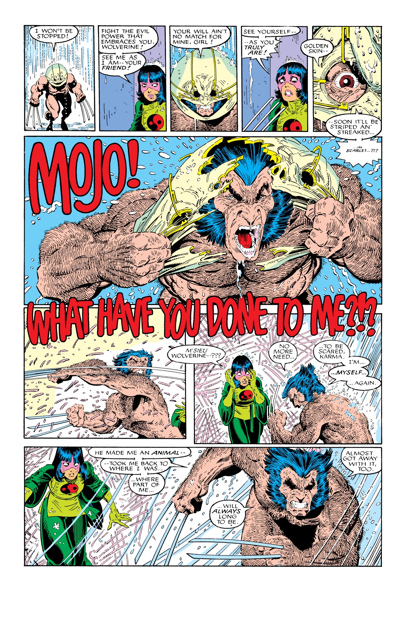 Read online New Mutants Classic comic -  Issue # TPB 6 - 176