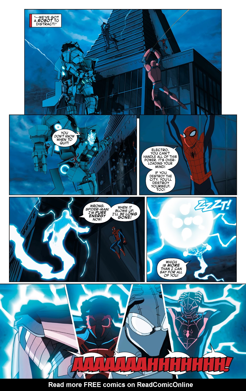 Marvel Universe Ultimate Spider-Man Spider-Verse issue 4 - Page 18