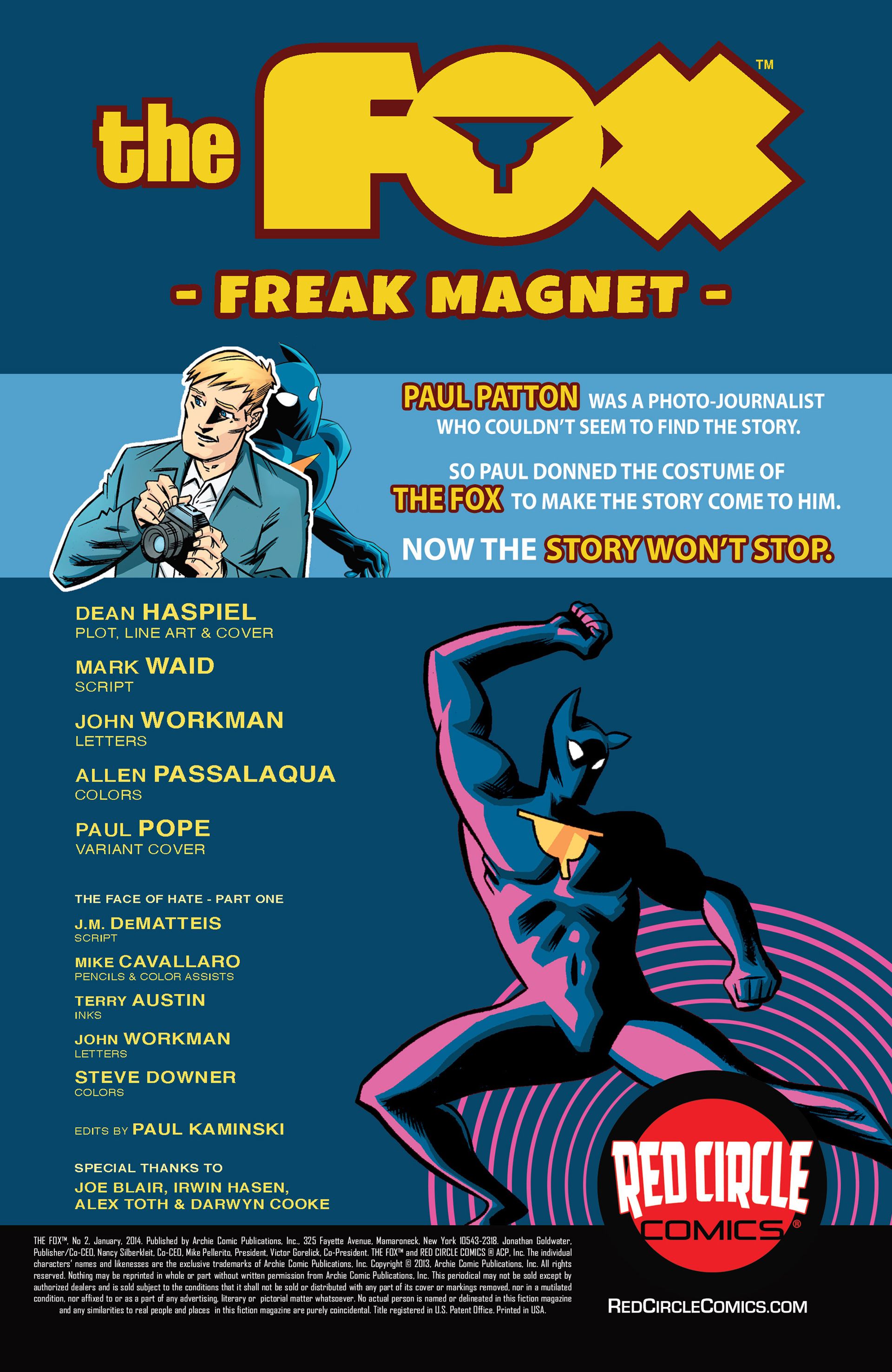 Read online The Fox comic -  Issue #2 - 2