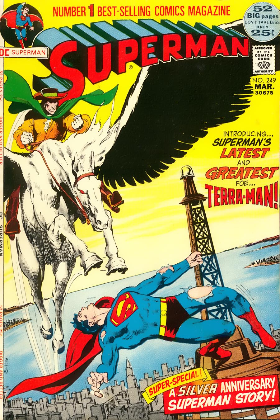 Read online Superman (1939) comic -  Issue #249 - 1