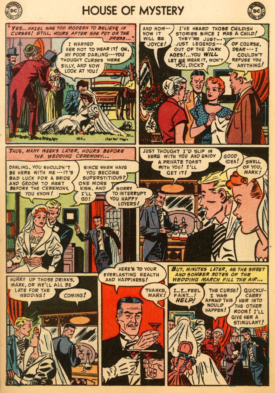 Read online House of Mystery (1951) comic -  Issue #26 - 22