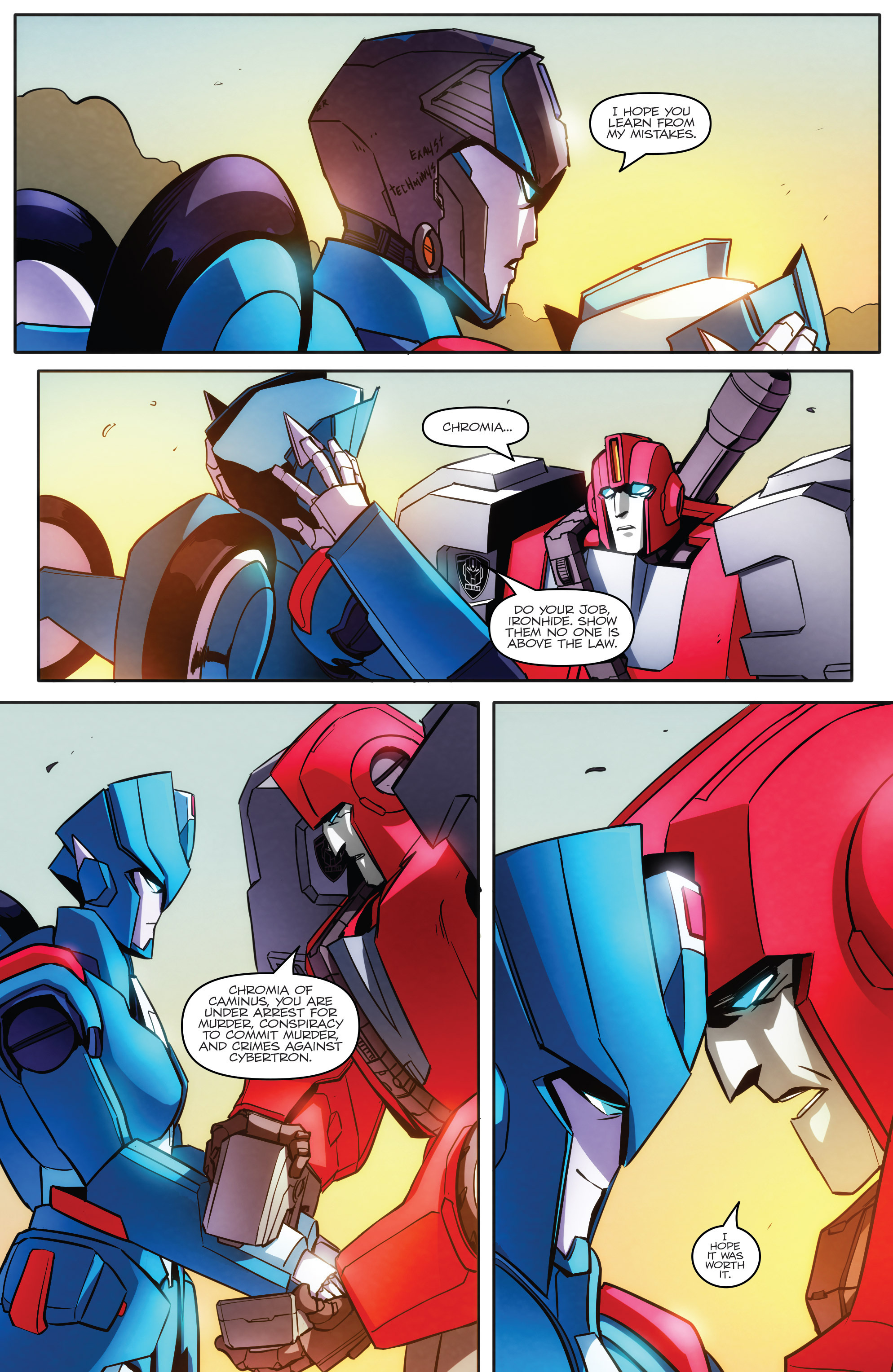 Read online Transformers: Till All Are One comic -  Issue #4 - 22