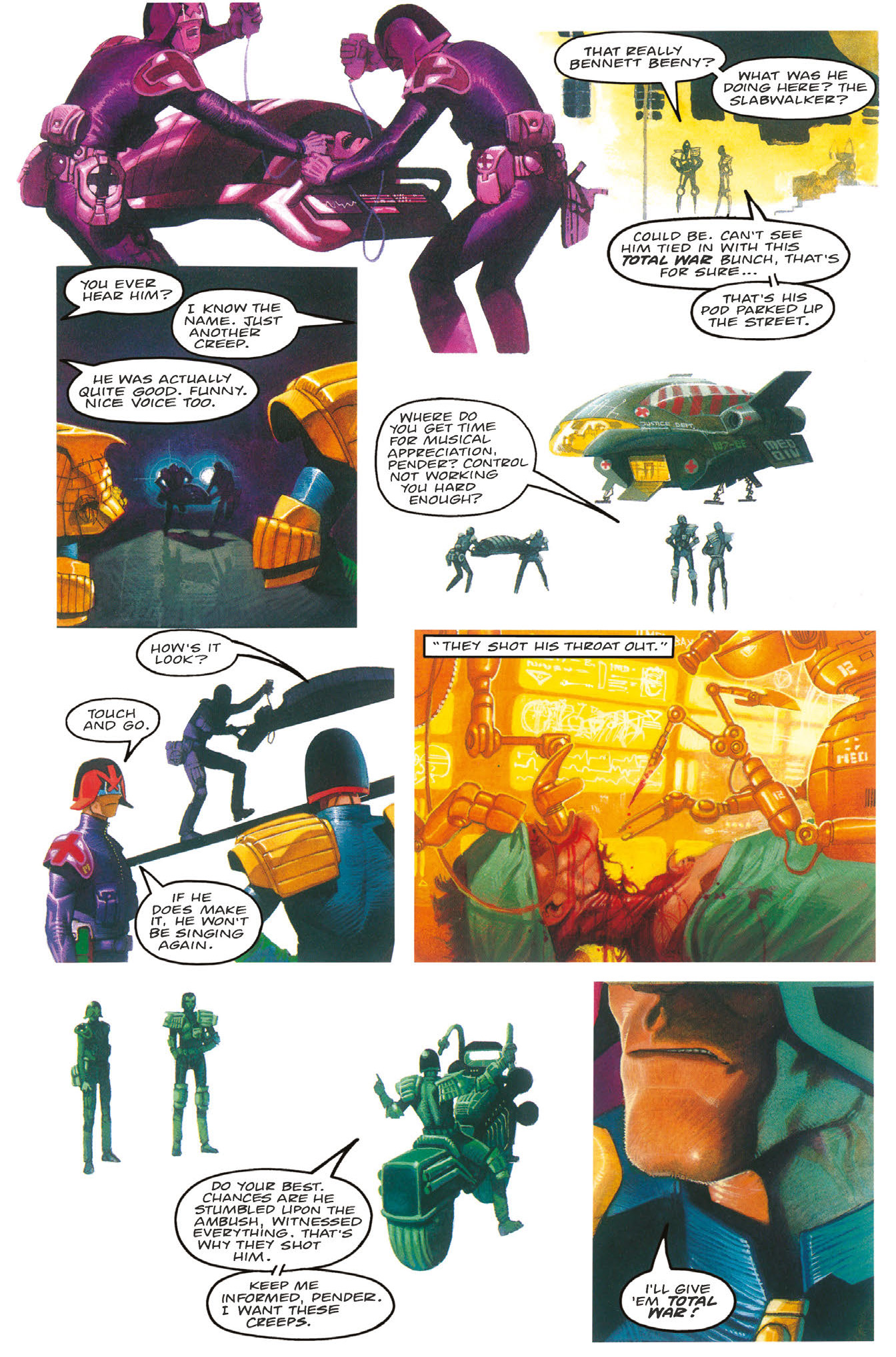 Read online Essential Judge Dredd: America comic -  Issue # TPB (Part 1) - 74