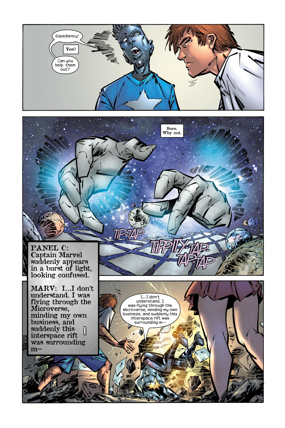 Read online Captain Marvel (2002) comic -  Issue #25 - 17