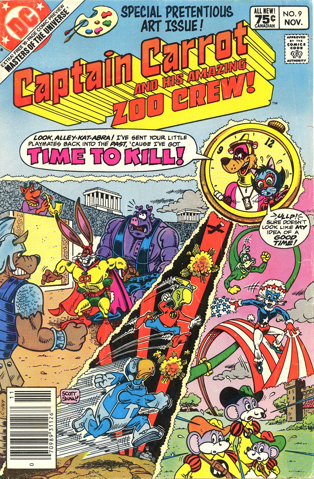 Read online Captain Carrot and His Amazing Zoo Crew! comic -  Issue #9 - 1