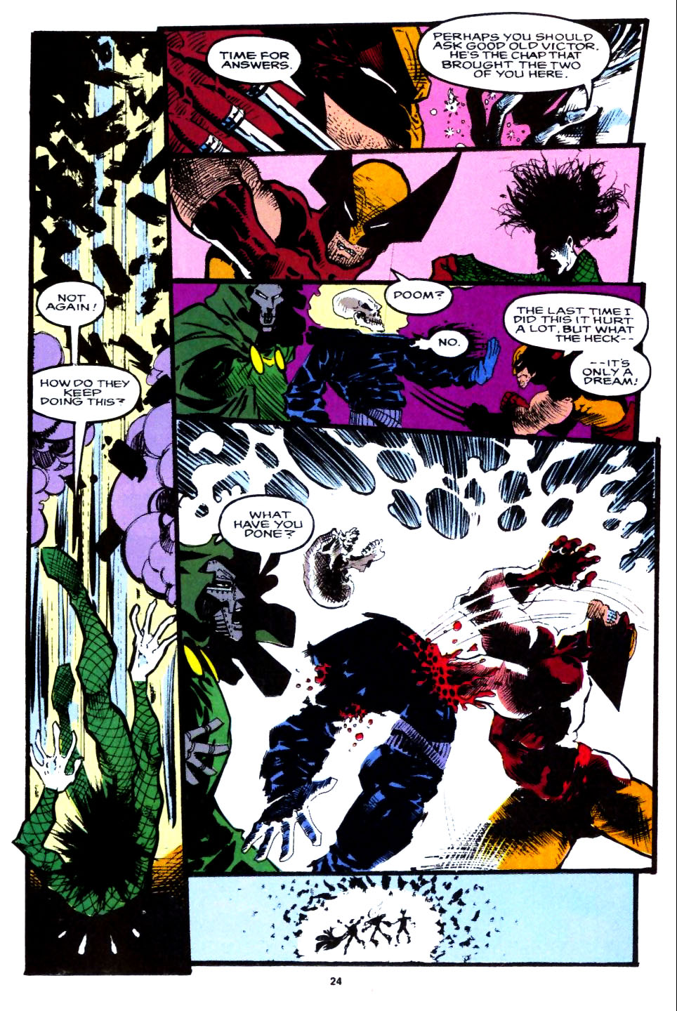 Read online Marvel Comics Presents (1988) comic -  Issue #100 - 27