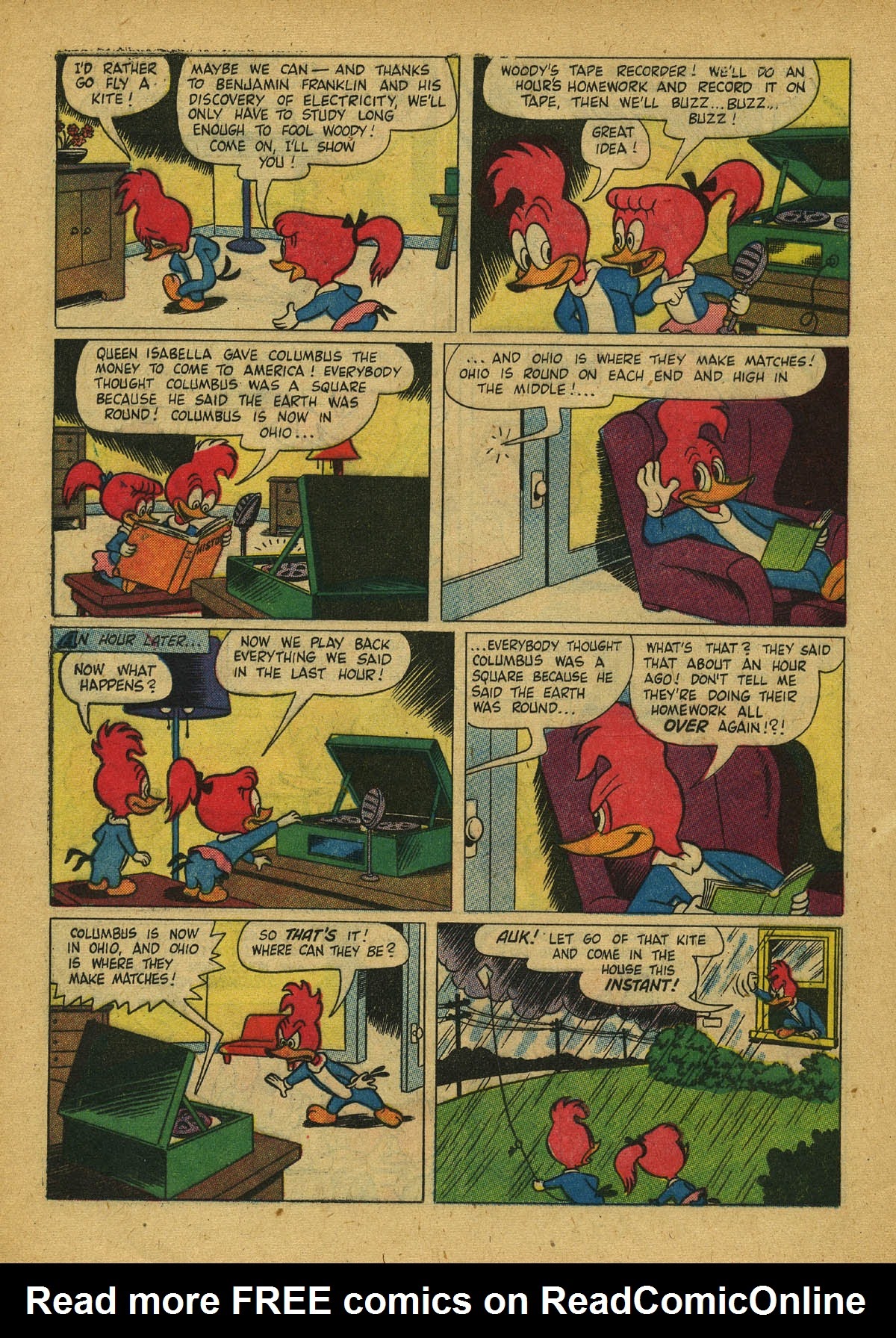Read online Walter Lantz Woody Woodpecker (1952) comic -  Issue #45 - 20
