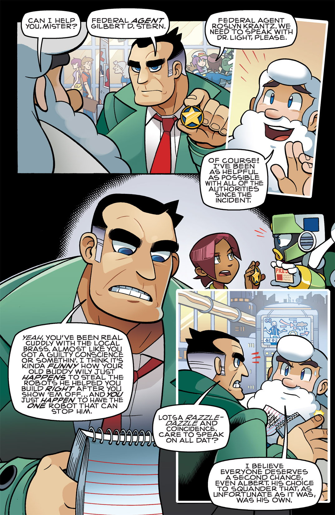 Read online Mega Man comic -  Issue # _TPB 2 - 12