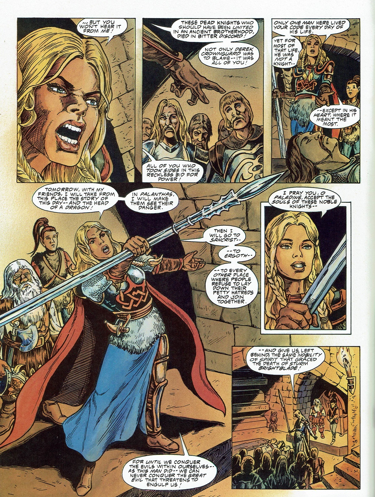 Read online Dragonlance Saga comic -  Issue #5 - 78