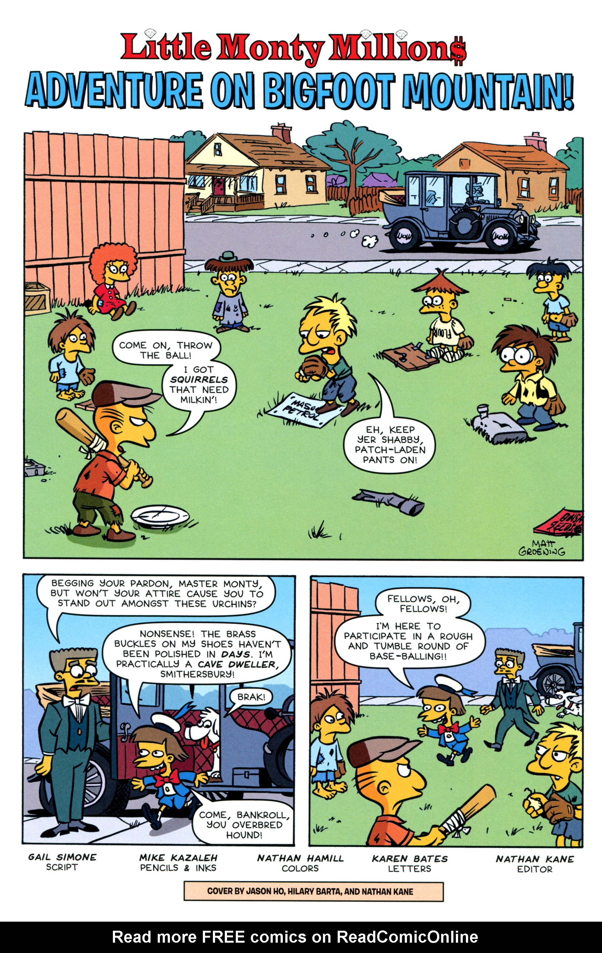 Read online Simpsons One-Shot Wonders: Mr. Burns comic -  Issue # Full - 3