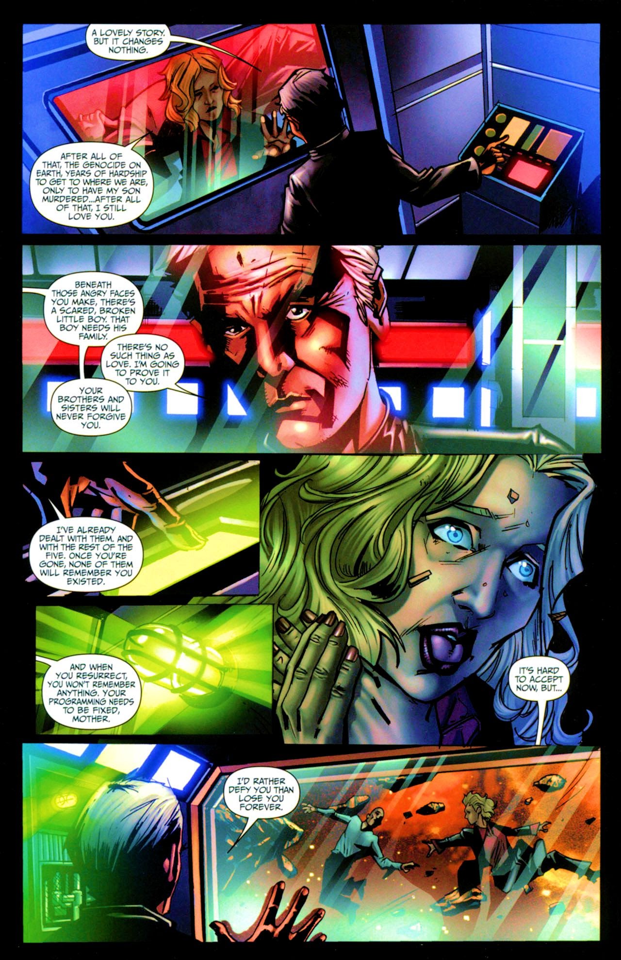 Read online Battlestar Galactica: The Final Five comic -  Issue #4 - 23