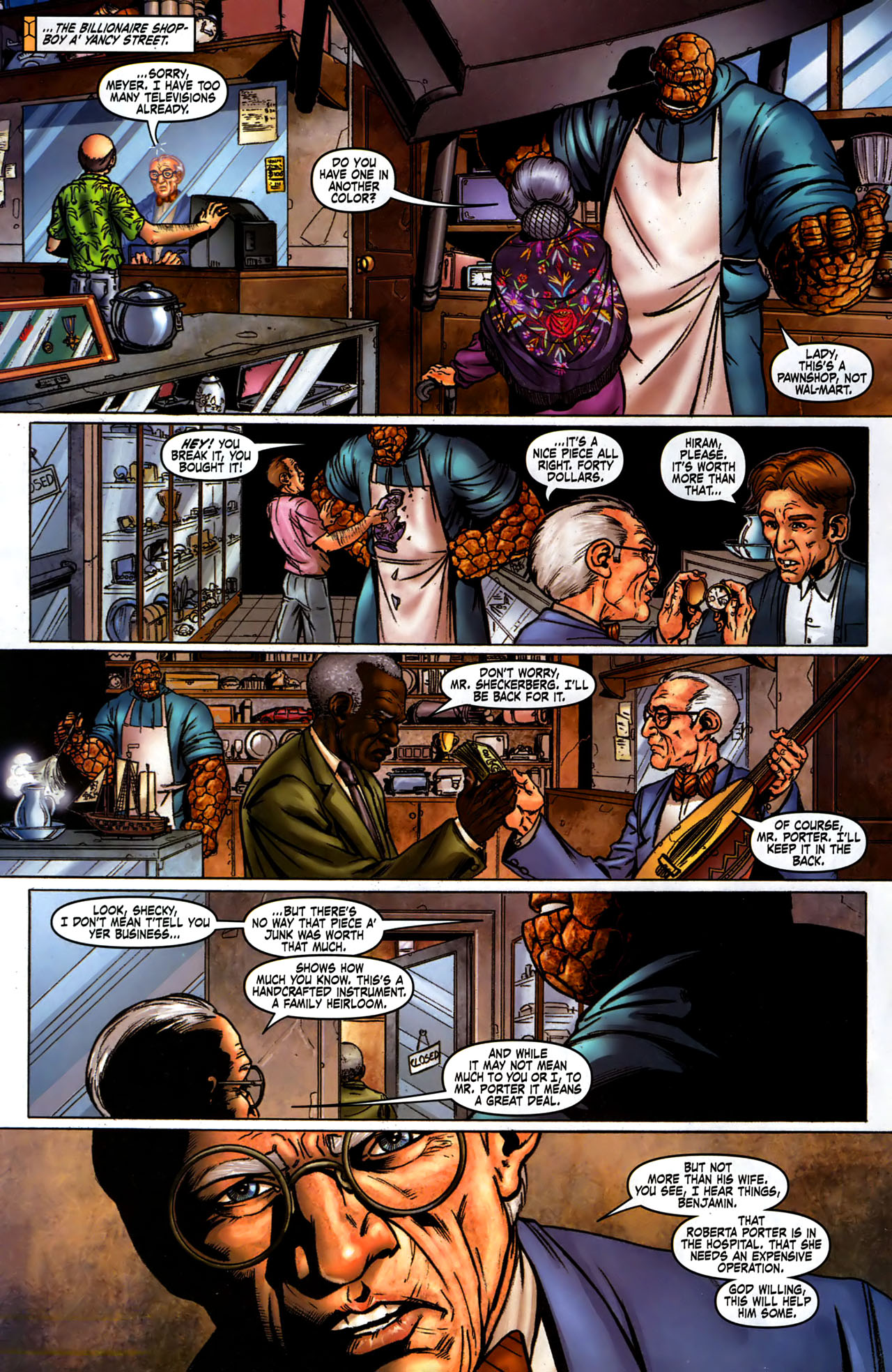 Read online The Thing (2006) comic -  Issue #5 - 7